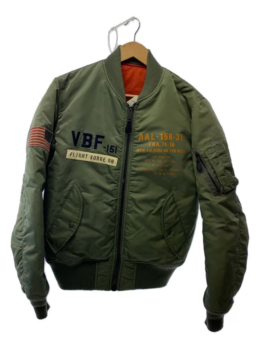 Avirex Avirex Nylon Flight Jacket Khaki Size US L / EU 52-54 / 3 - 1 Thumbnail