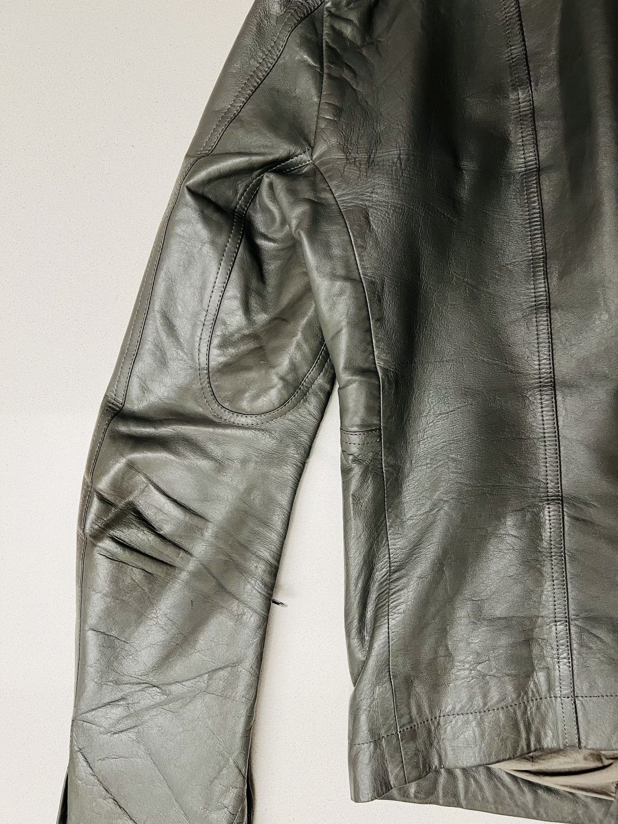 Rick Owens Rick Owens Molino leather jacket Size US M / EU 48-50 / 2 - 13 Thumbnail
