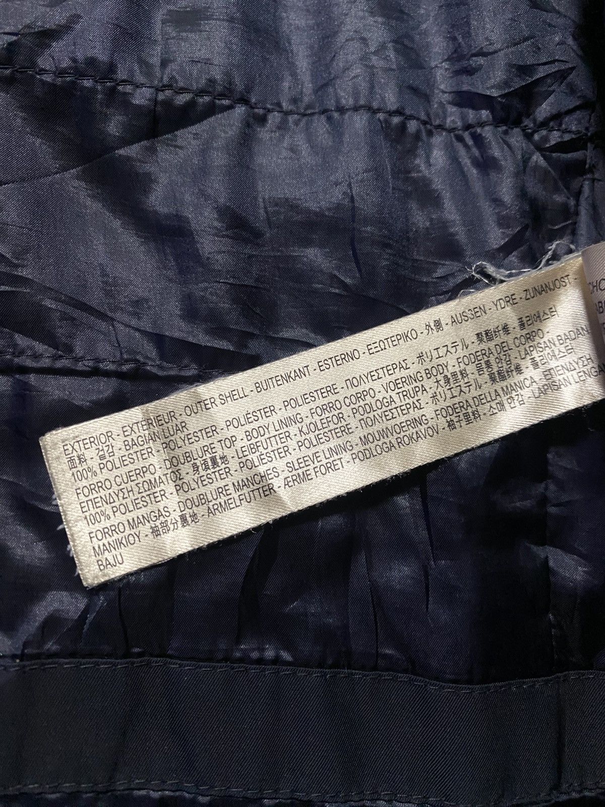 Massimo Dutti Massimo Dutti Navy Quilted Jacket Size US M / EU 48-50 / 2 - 9 Thumbnail