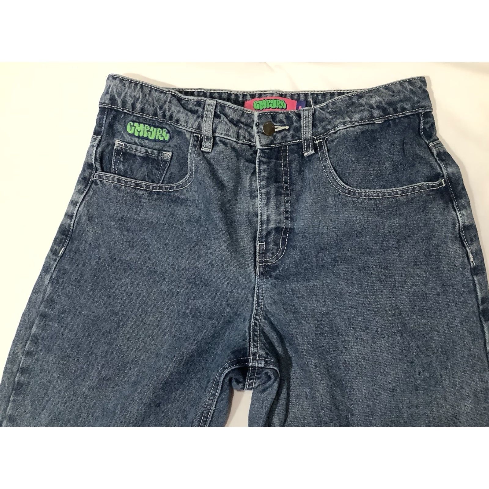 Empyre VINTAGE Empyre Jeans Blue Size 8 Womens Straight Leg Denim 90s Skater Mid Rise Jeans Women Size 30" / US 8 / IT 44 - 4 Thumbnail