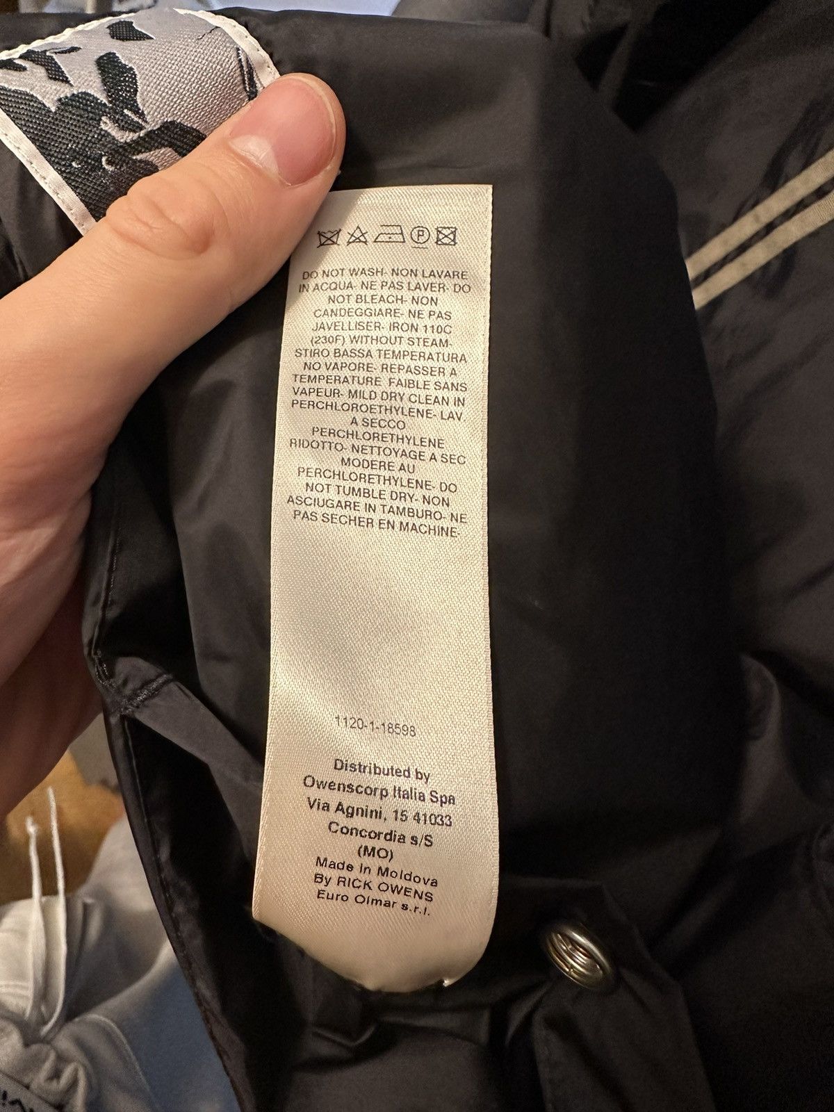 Rick Owens Drkshdw Rick Owens "Sisy" Parka Jacket Black Drkshdw Zip Trenchcoat Size US M / EU 48-50 / 2 - 10 Thumbnail