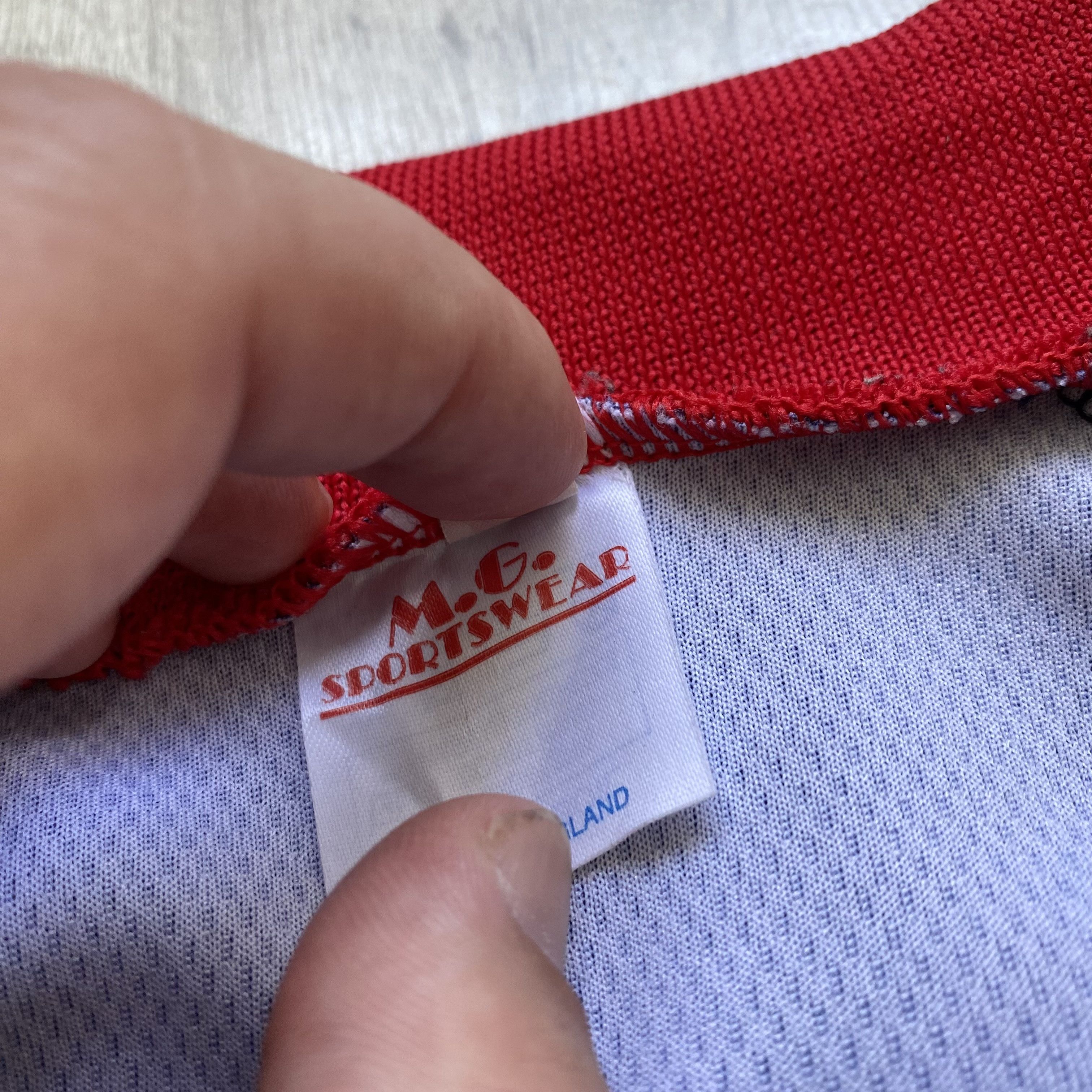 Umbro Vintage 80-90s Blokcore Soccer Jersey polo Rugby longsleeve Size US L / EU 52-54 / 3 - 7 Thumbnail