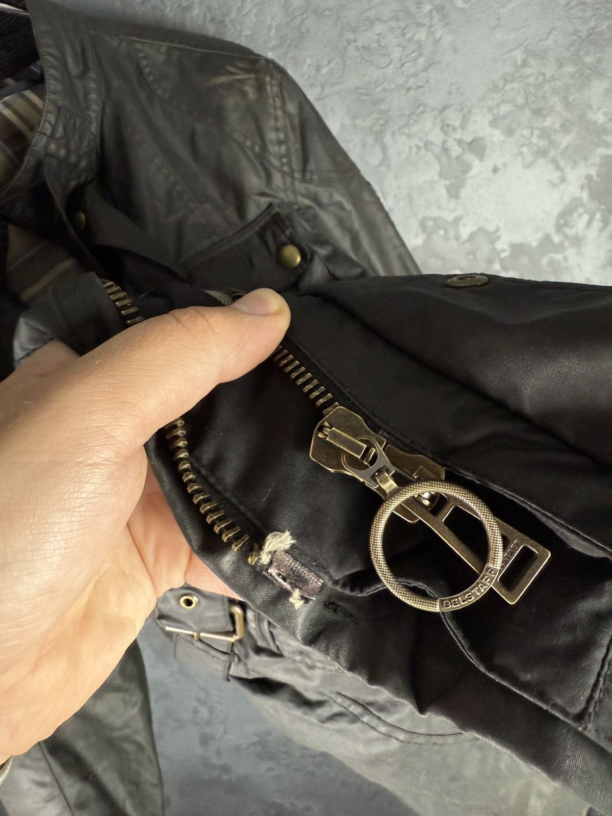Belstaff Belstaff Crosby Motorcycle Waxed Vintage Jacket Men’s Size L Size US L / EU 52-54 / 3 - 15 Thumbnail