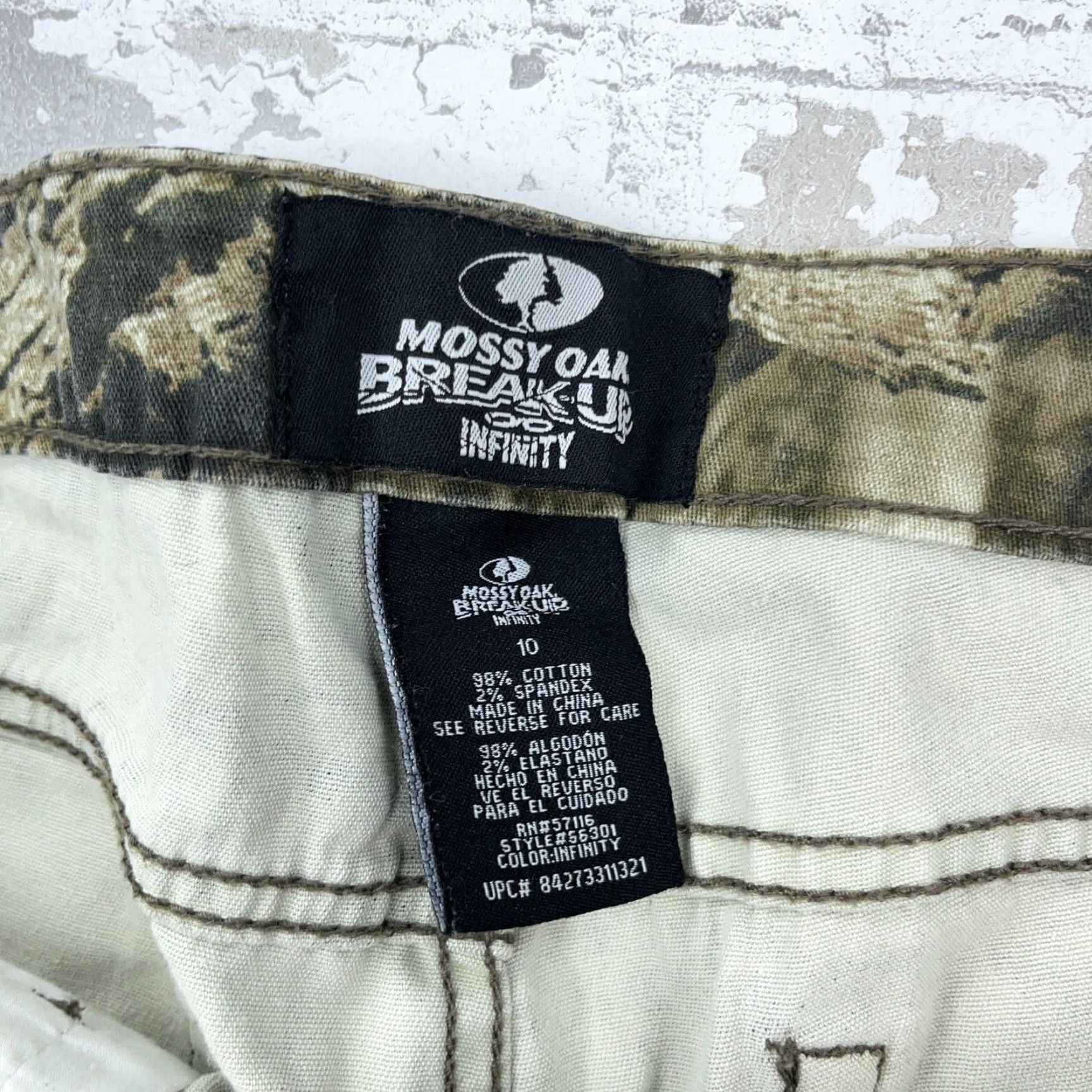 Realtree VINTAGE Realtree Pants Women 10 Camouflage Camo Denim Cargo Bootcut 33x30 Brown Regular Adults Womens Size 32" / US 10 / IT 46 - 4 Thumbnail