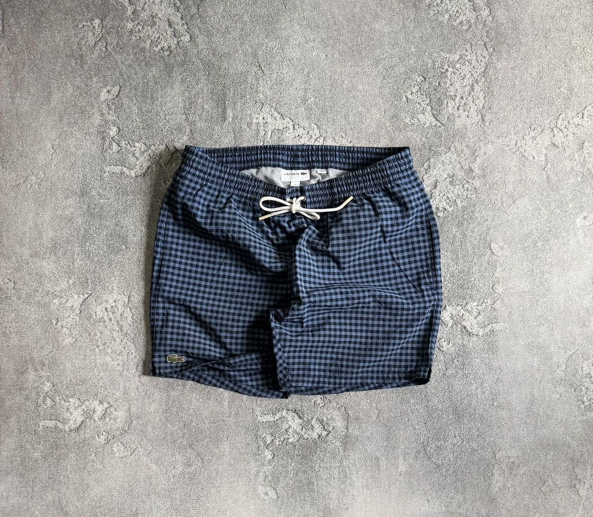 Lacoste Lacoste M/size Chekered blue summer shorts 🩳 casual Size US 32 / EU 48 - 1 Thumbnail