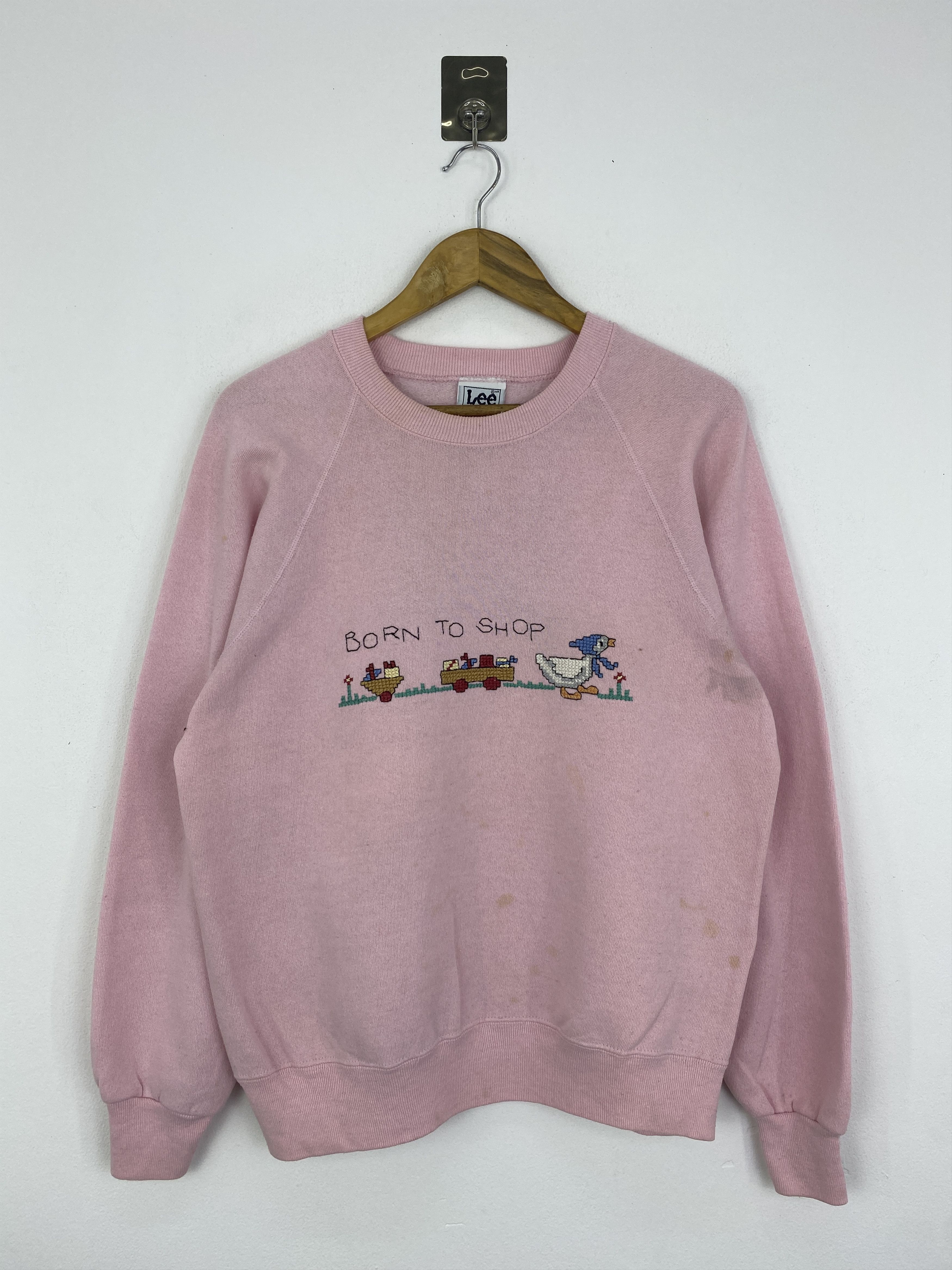Lee Vintage 90s Lee Pullover Crewneck Sweatshirt SH0102 Size US L / EU 52-54 / 3 - 1 Thumbnail