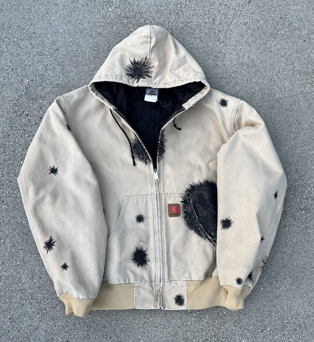 Carhartt Vintage Carhartt Jacket Quilt Lined J06 Distressed 1999 Boxy Size US XL / EU 56 / 4 - 2 Thumbnail
