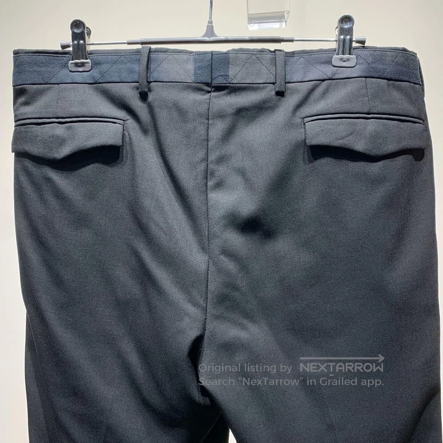Dior Dior Solid Straight Slim Suit Pants. Size US 36 / EU 52 - 6 Thumbnail