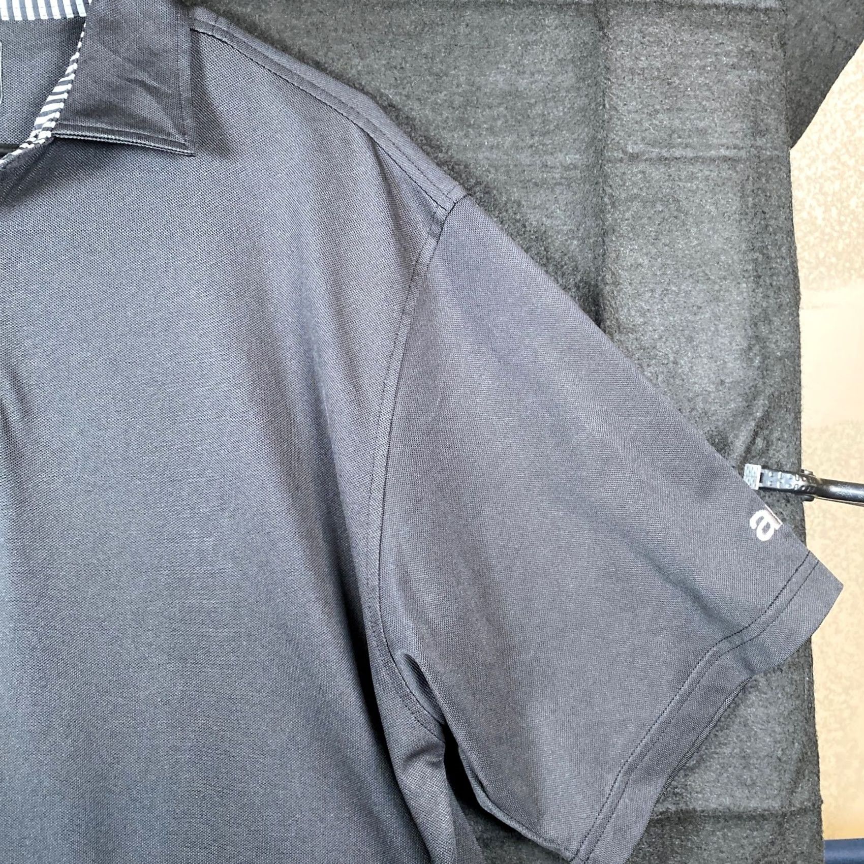 Footjoy FootJoy Mens Polo Shirt Black Golf Activewear Quick Dry Stretch Large Size US L / EU 52-54 / 3 - 5 Thumbnail