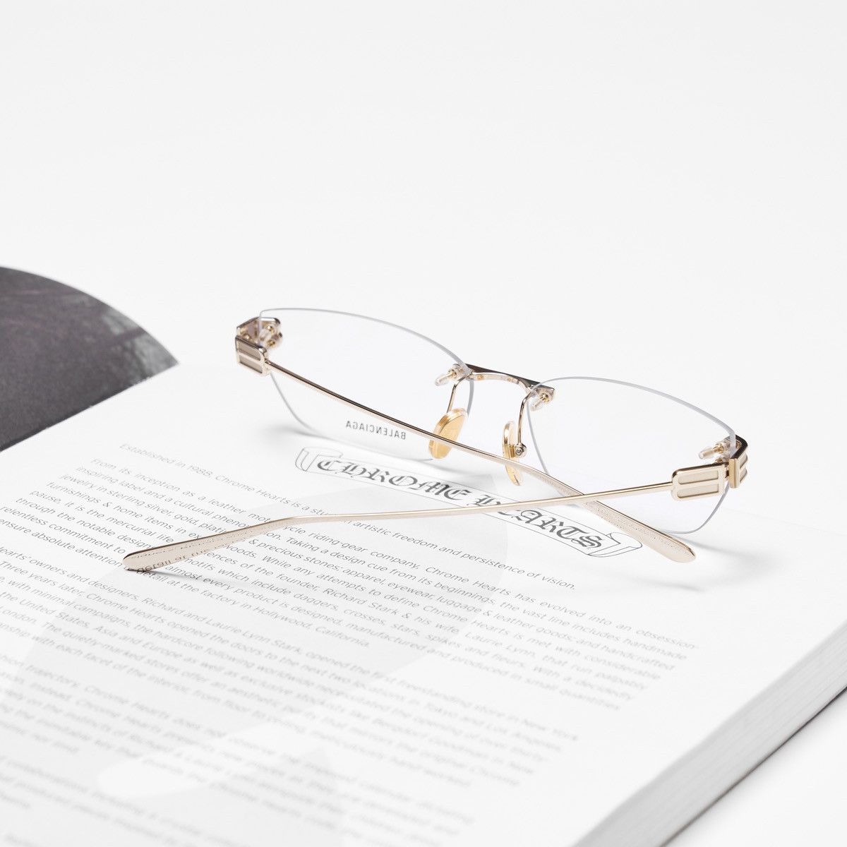 Balenciaga BALENCIAGA BB0490O 004 GLASSES Size ONE SIZE - 7 Thumbnail