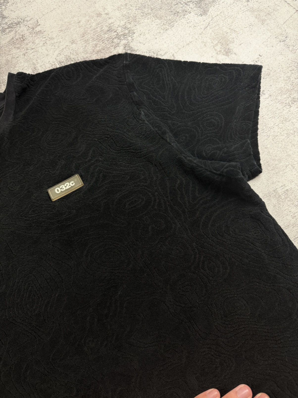 032c 032c Monogram Logo Men’s Large Black Hip Hop Rap Cotton T Shirt Tee Jersey Size US L / EU 52-54 / 3 - 10 Thumbnail