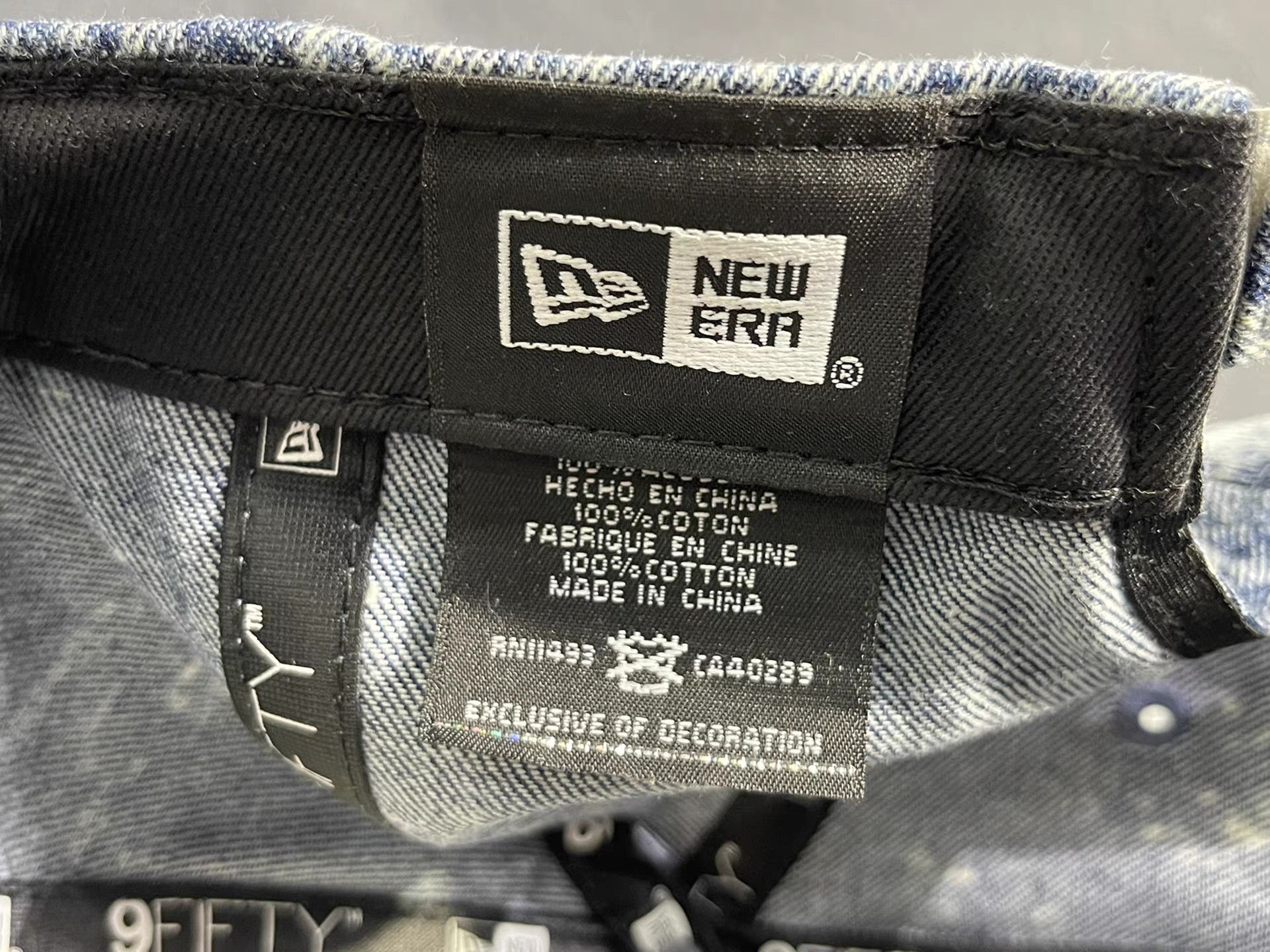New Era New Era Curved Brim Cap。 Q5 Size ONE SIZE - 8 Thumbnail