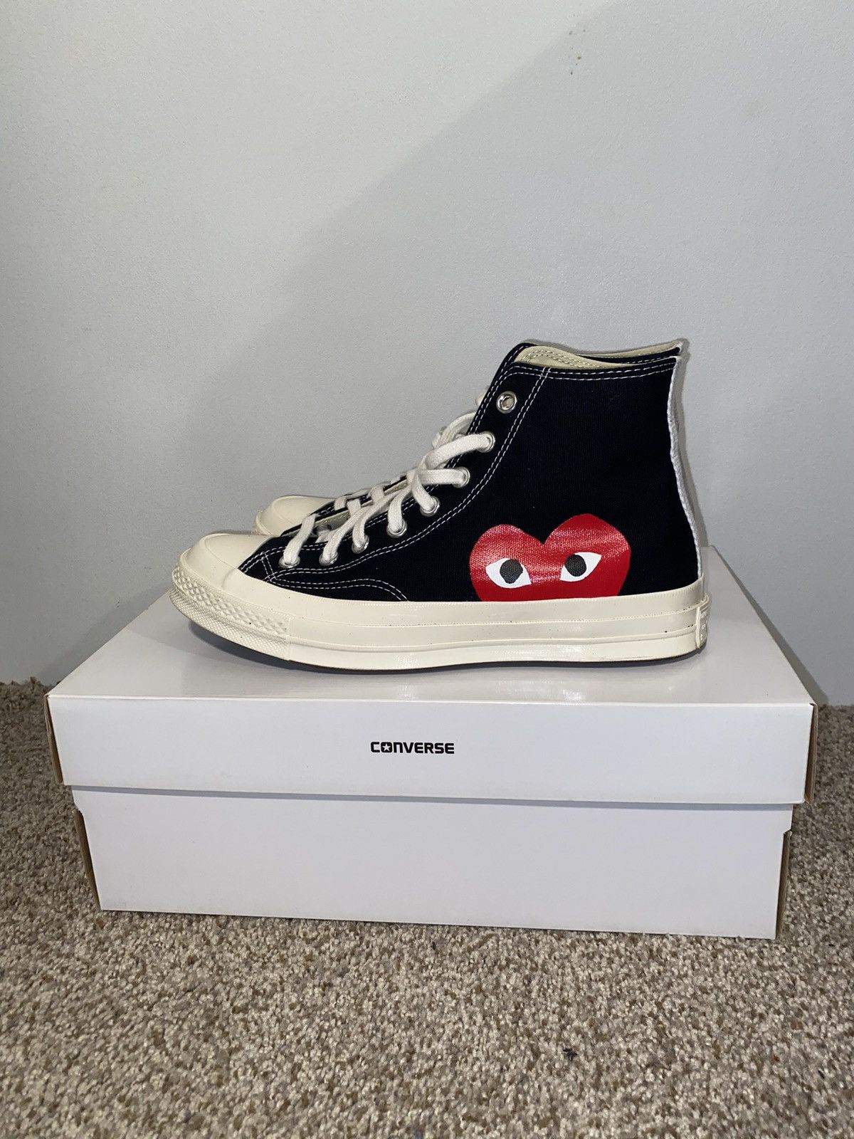 Comme des Garcons × Converse Comme des Garcons Converse Play Size US 8 / EU 41 - 1 Thumbnail