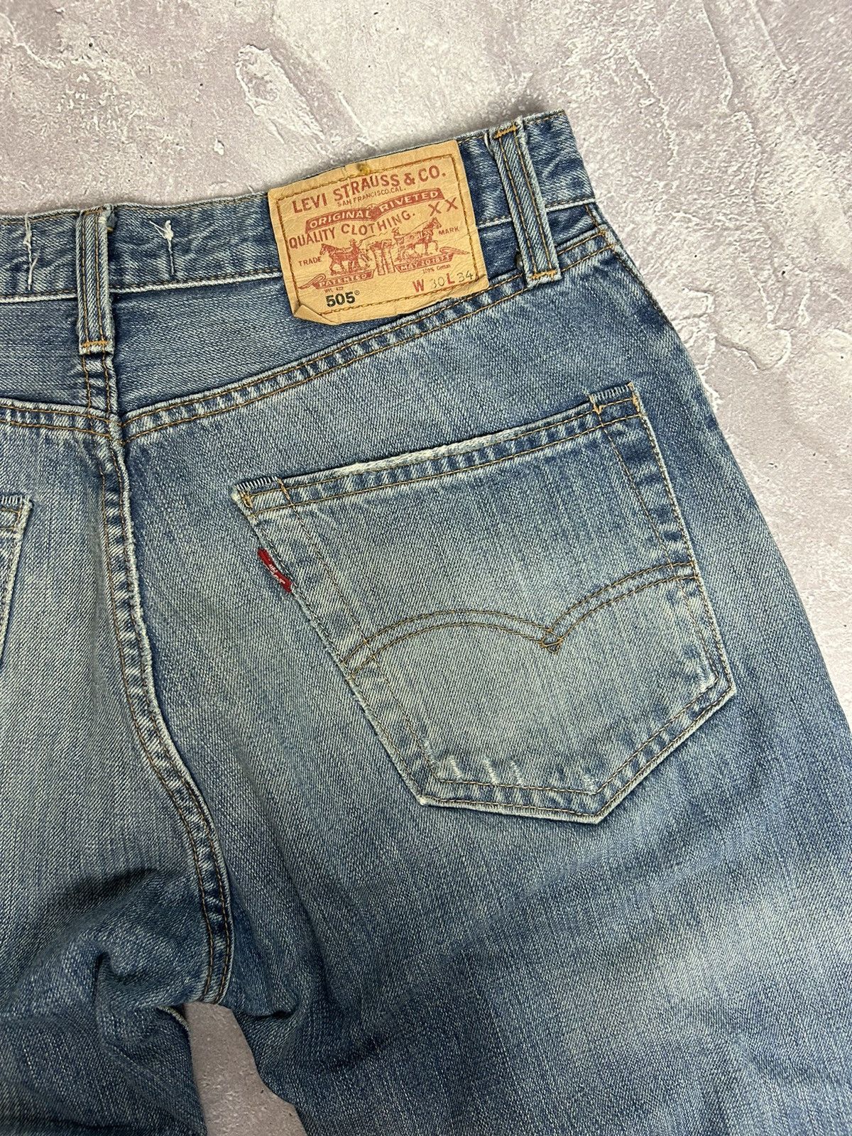 Levi's × Levi's Vintage Clothing × Vintage y2k Levis 505 Limited Edition Jeans Vintage 30x34 90s RARE Size US 30 / EU 46 - 10 Thumbnail