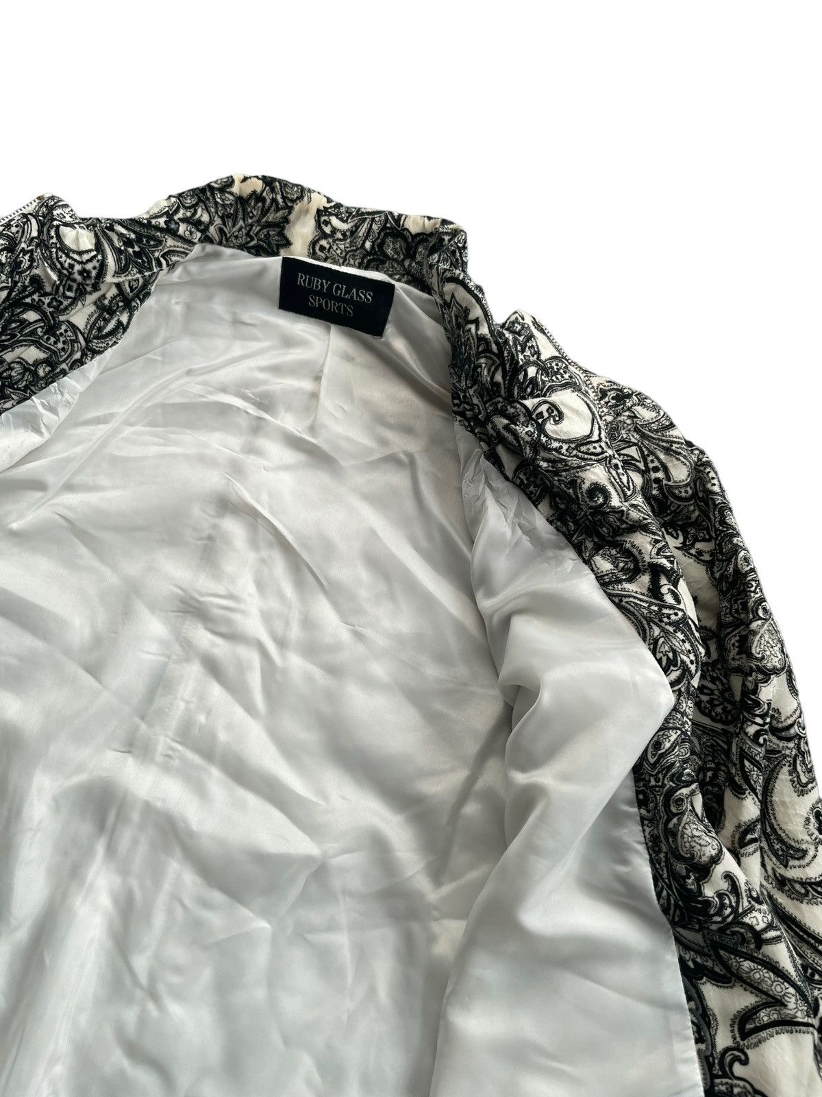 Japanese Brand Vintage Ruby Glass Sports Jacket Size M / US 6-8 / IT 42-44 - 6 Thumbnail