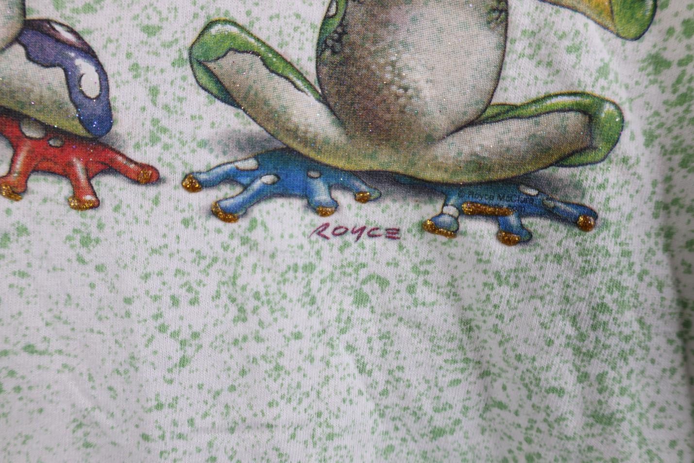 Vintage Vintage 90s Earth Day See No Evil Tree Fog T-Shirt Flecked Size US XL / EU 56 / 4 - 5 Thumbnail