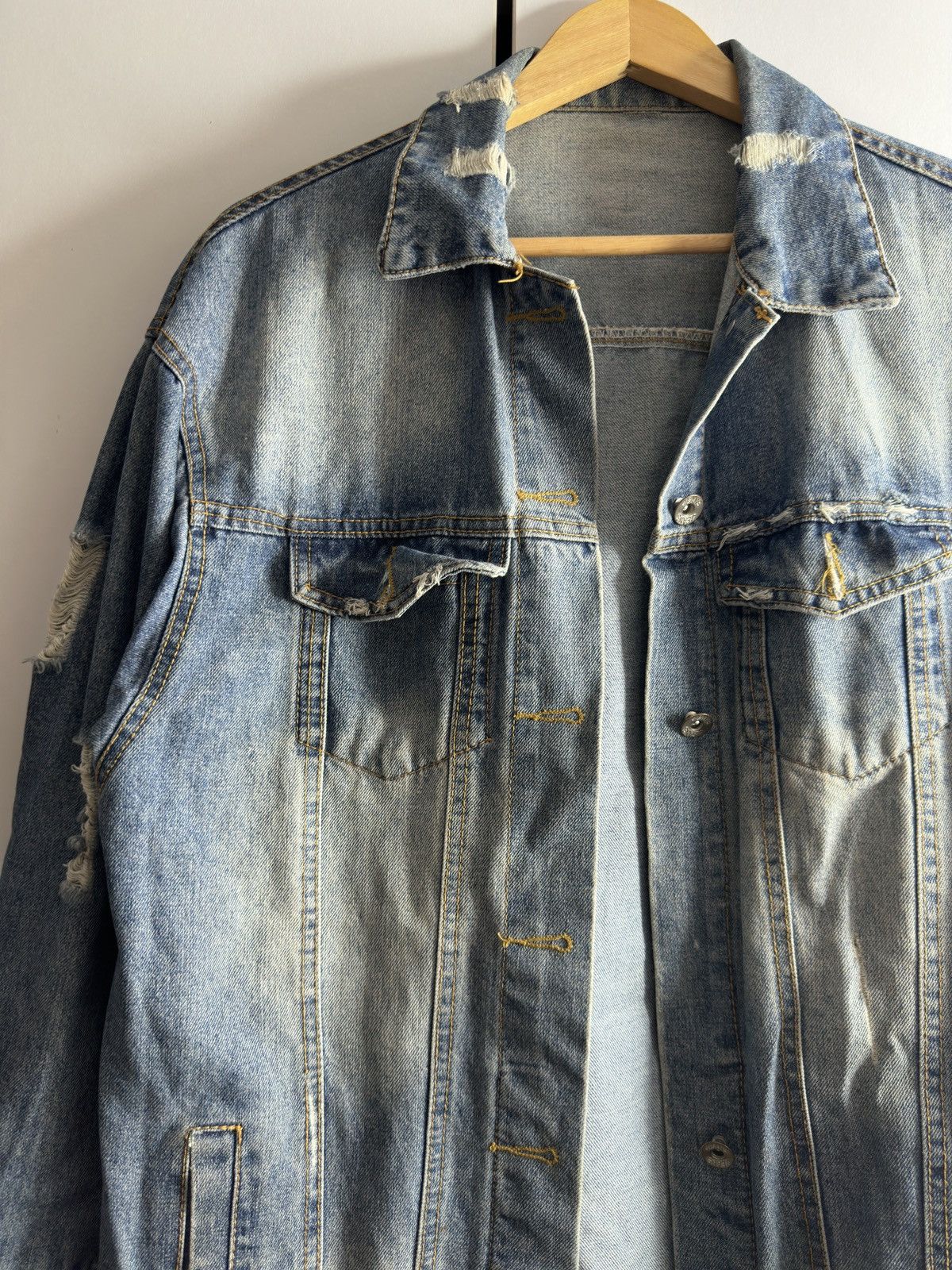 Other handmade denim jacket handicraft Y2k Size S / US 4 / IT 40 - 3 Thumbnail