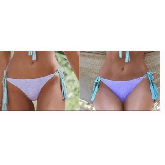 Victoria's Secret Victoria's Secret Women's Size Medium Purple Teal Reversible Size 30" / US 8 / IT 44 - 6 Thumbnail