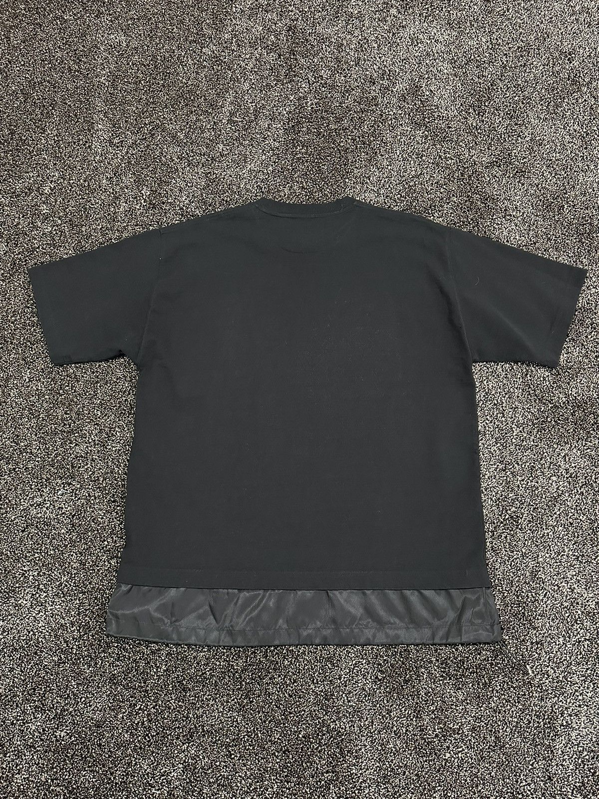 Prada Prada Jersey & Re-Nylon Logo Black T-Shirt Size US XL / EU 56 / 4 - 9 Thumbnail
