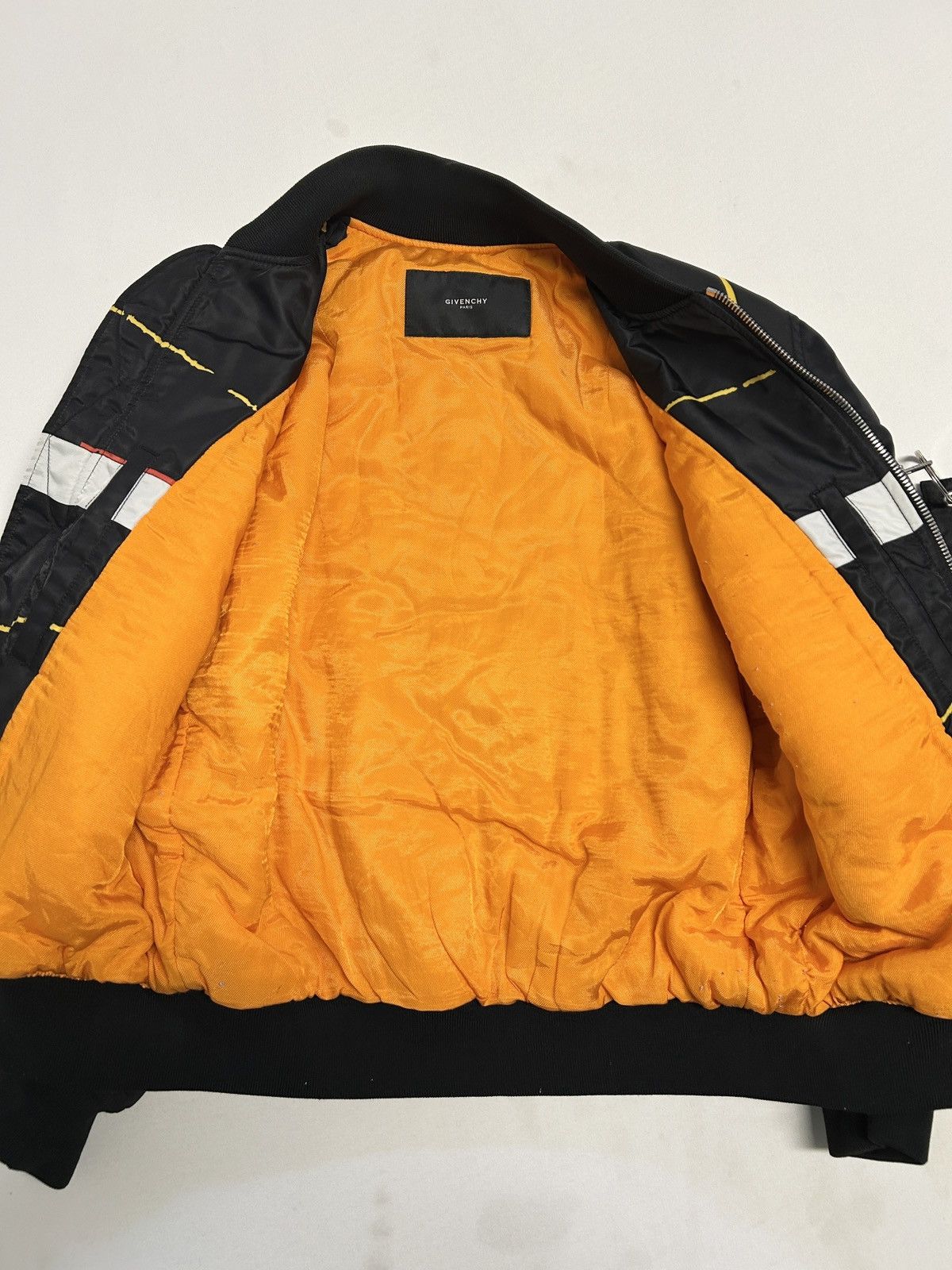 Givenchy FW2014 Basketball Court Print Bomber Jacket Size US S / EU 44-46 / 1 - 12 Thumbnail