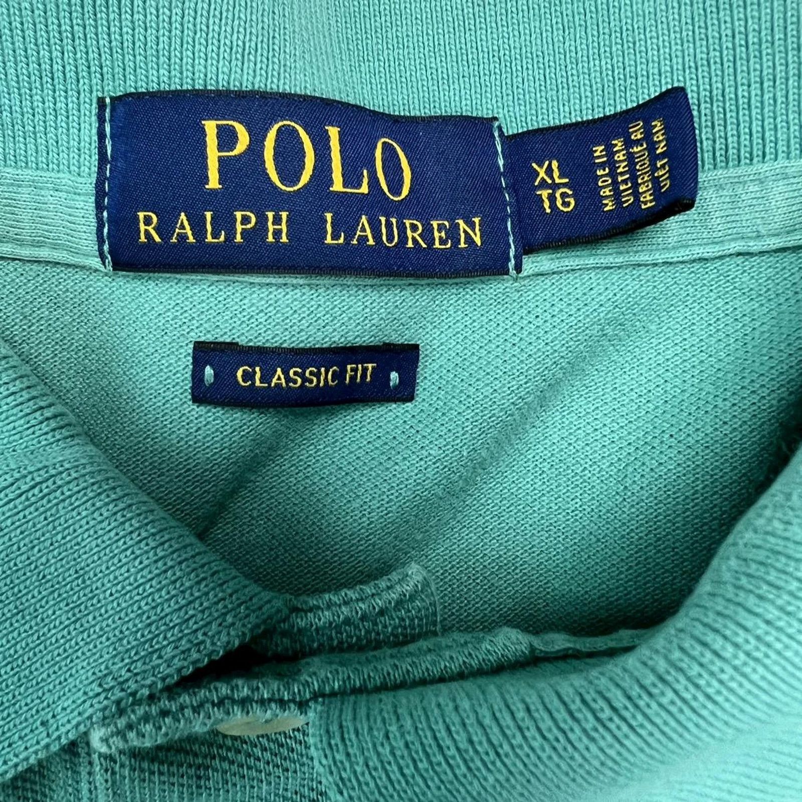 Polo Ralph Lauren × Ralph Lauren × Vintage Polo Ralph Lauren Shirt XL Pony Casual Preppy Short Sleeve Size US XL / EU 56 / 4 - 4 Thumbnail