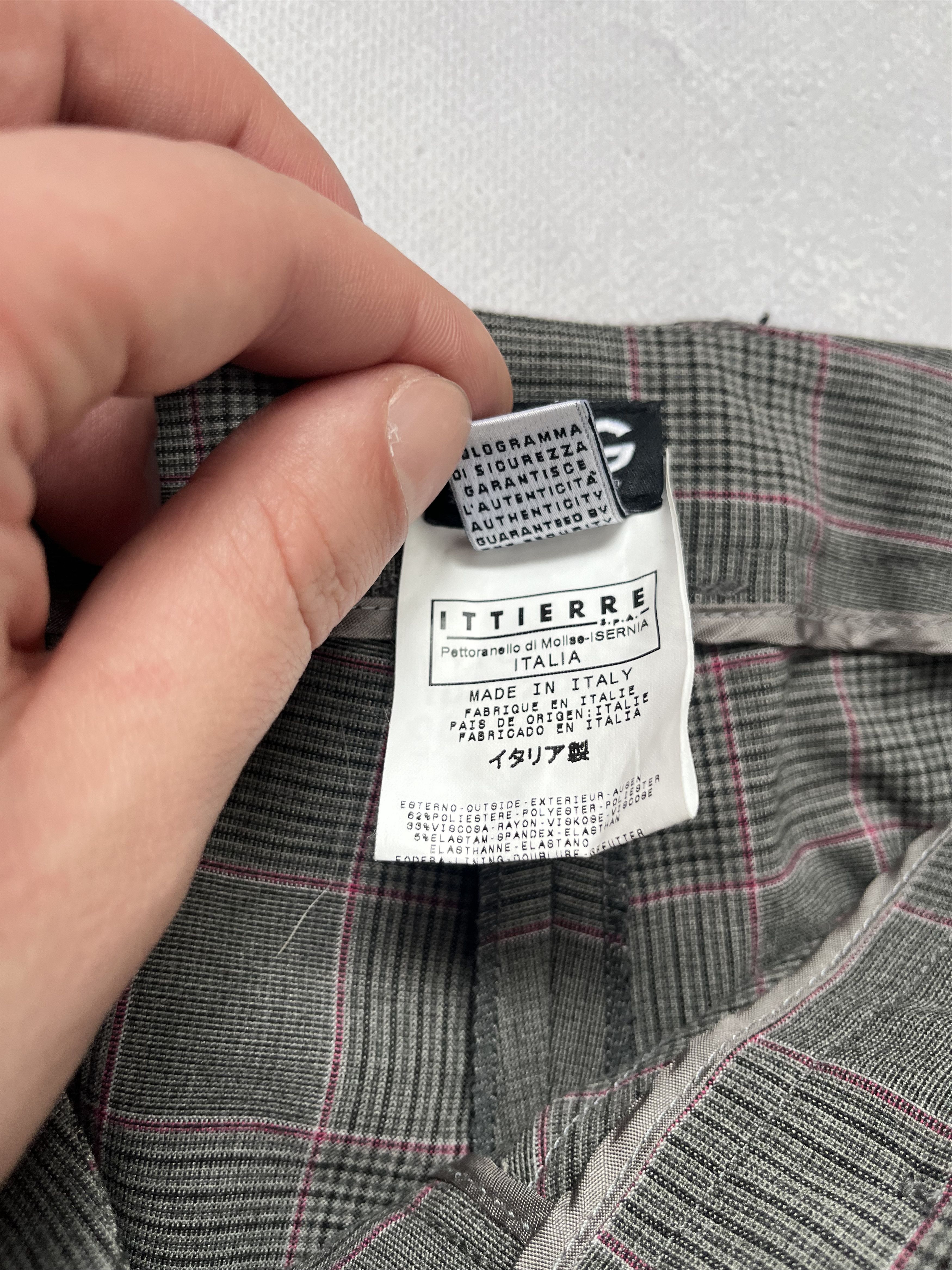 Dolce & Gabbana D&G Dolce & Gabbana Plaid Trousers Pants Viscose Wide Leg Size US 30 / EU 46 - 8 Thumbnail
