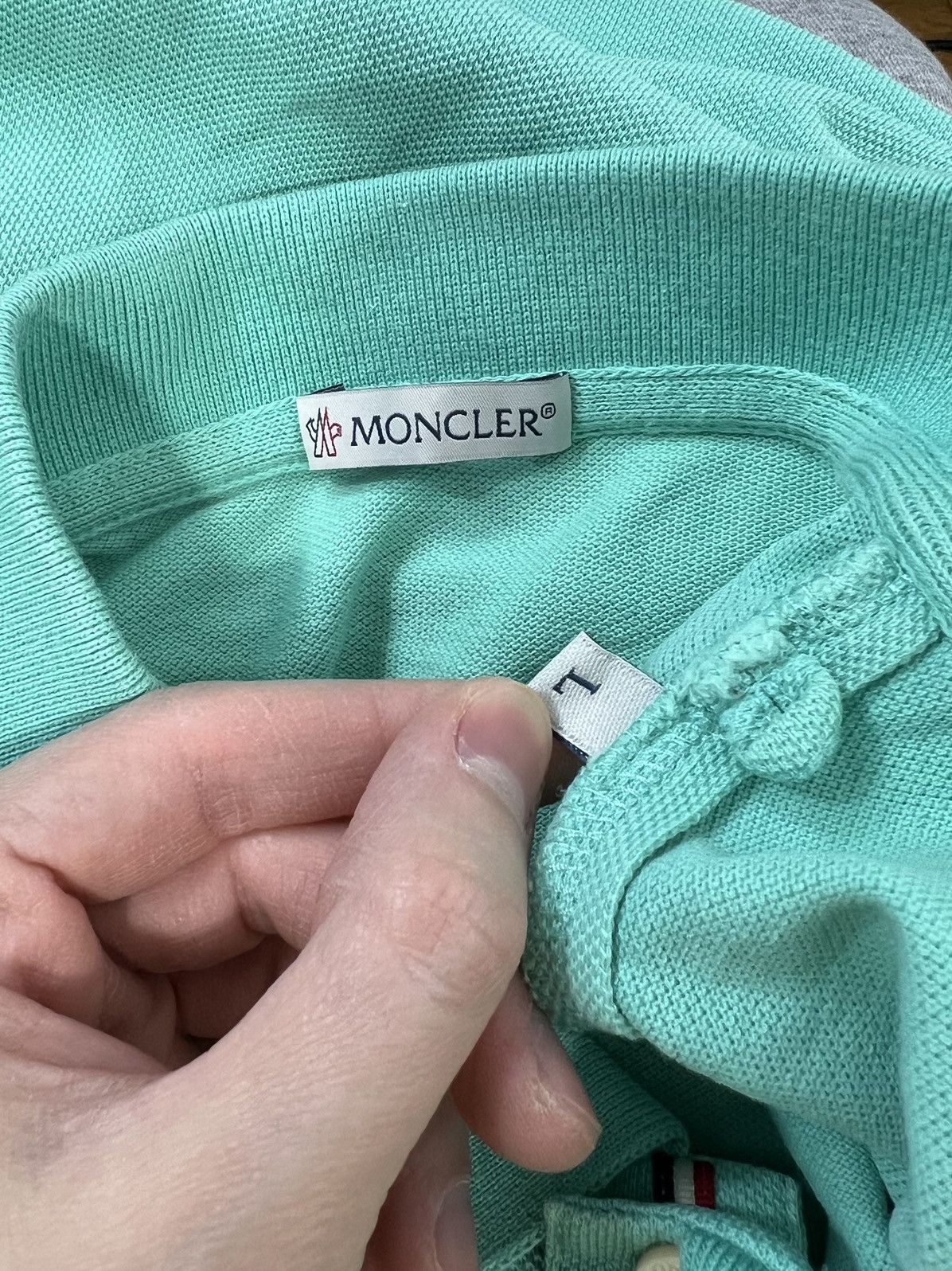 Moncler Polo Shirt Moncler Small Logo Size US M / EU 48-50 / 2 - 3 Thumbnail