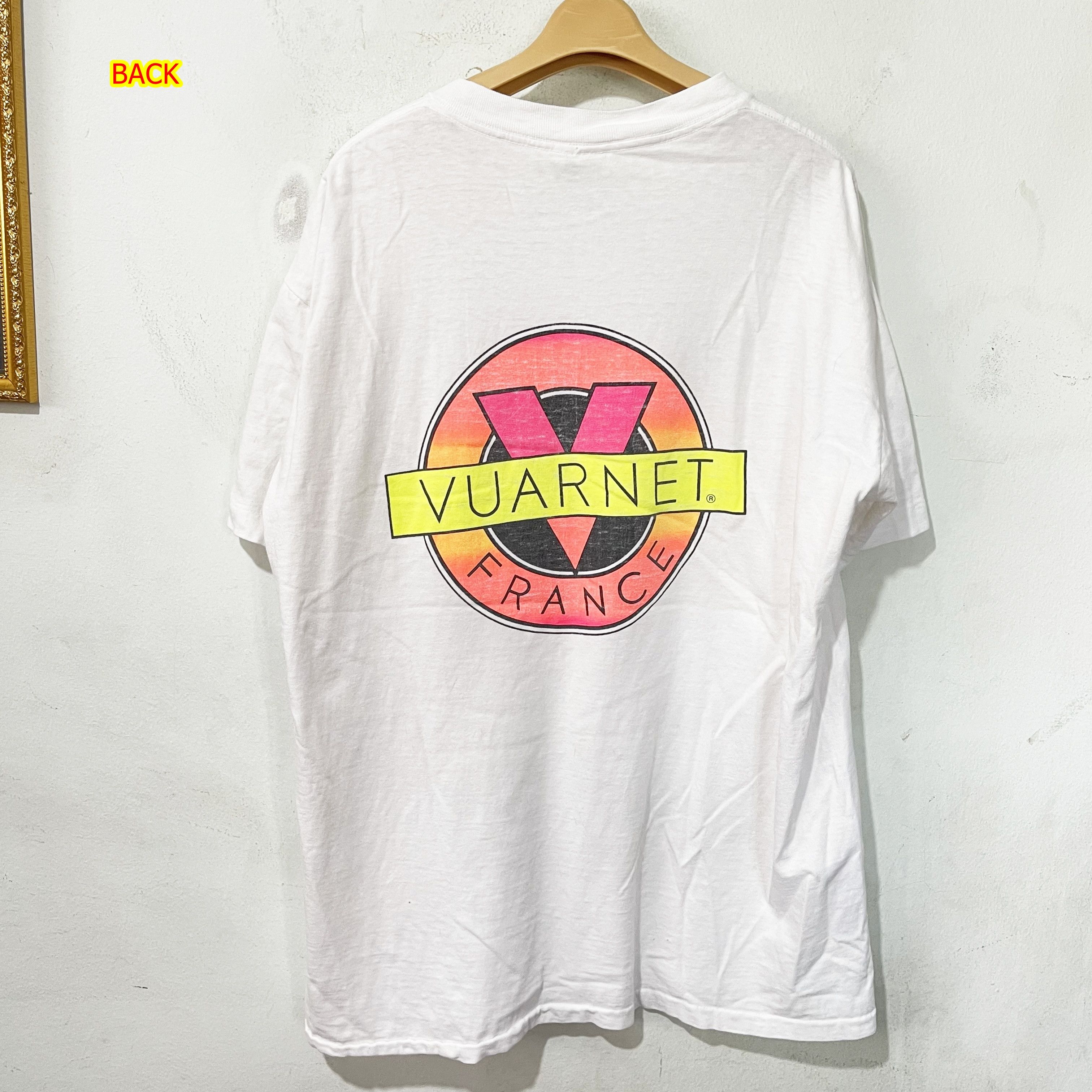 Vintage Vintage 90s Vuarnet France T-Shirt Size US XL / EU 56 / 4 - 1 Thumbnail