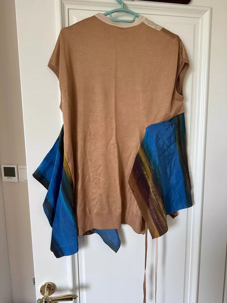 Loewe LOEWE Silk patchwork short sleeves Size L / US 10 / IT 46 - 2 Thumbnail