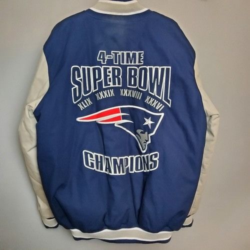 NFL New England Patriots NFL Super Bowl Varsity Jacket Size US XL / EU 56 / 4 - 2 Thumbnail