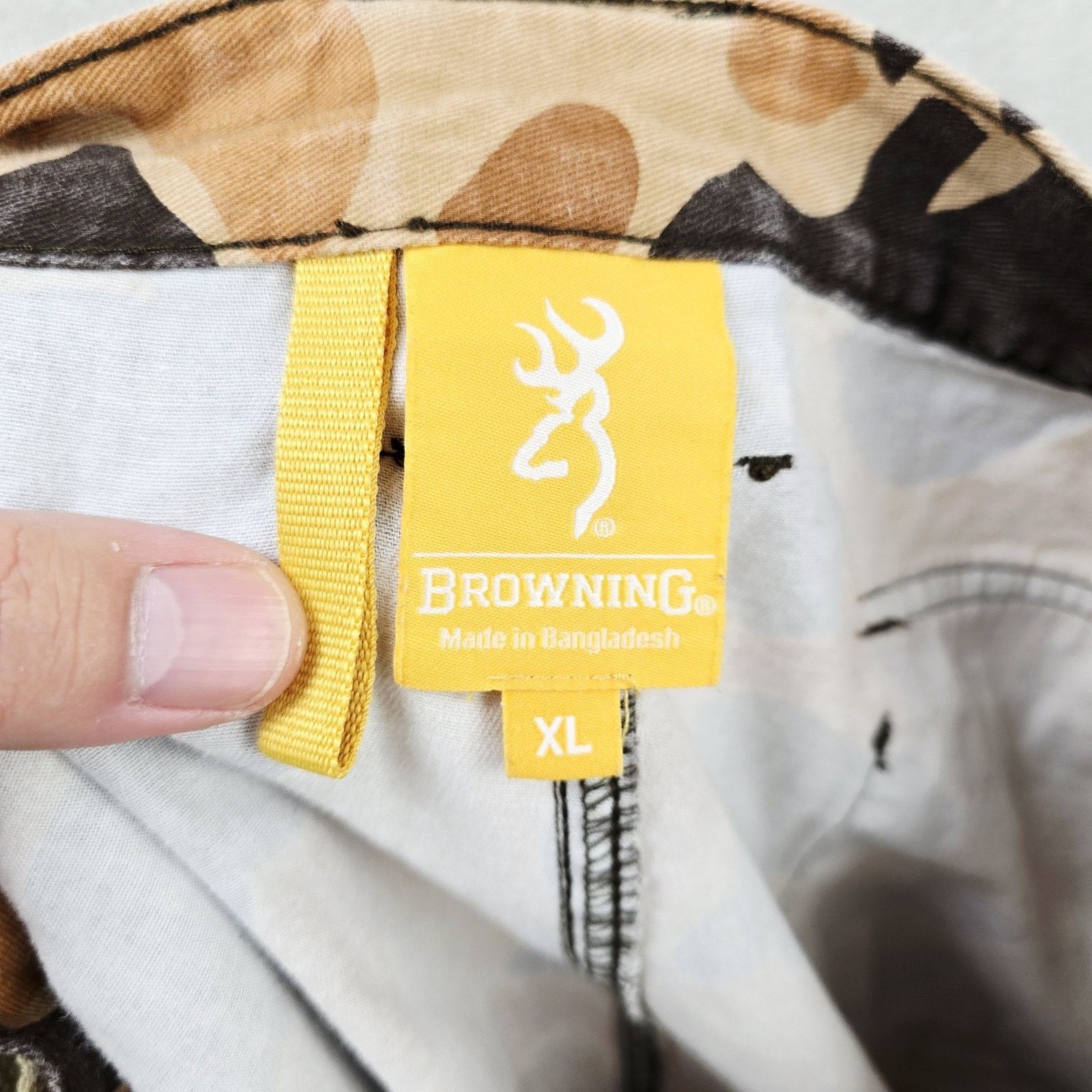 Other Browning Wasatch CB Hunting Pants XL 38x30 Tan Camo Cargo Size US 38 / EU 54 - 7 Thumbnail