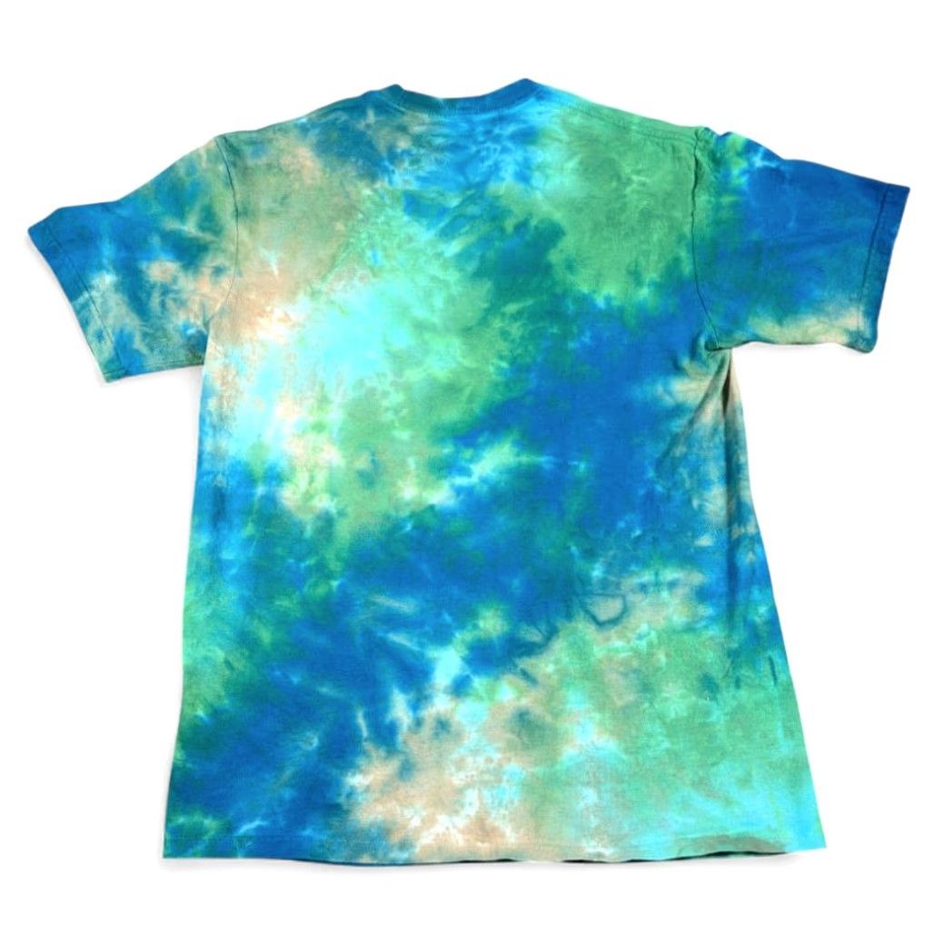 Liquid Blue VINTAGE Woodstock Shirt Liquid Blue Adult MEDIUM Green Tie Dye Bands Music Festival 1969 Mens Size US M / EU 48-50 / 2 - 4 Thumbnail