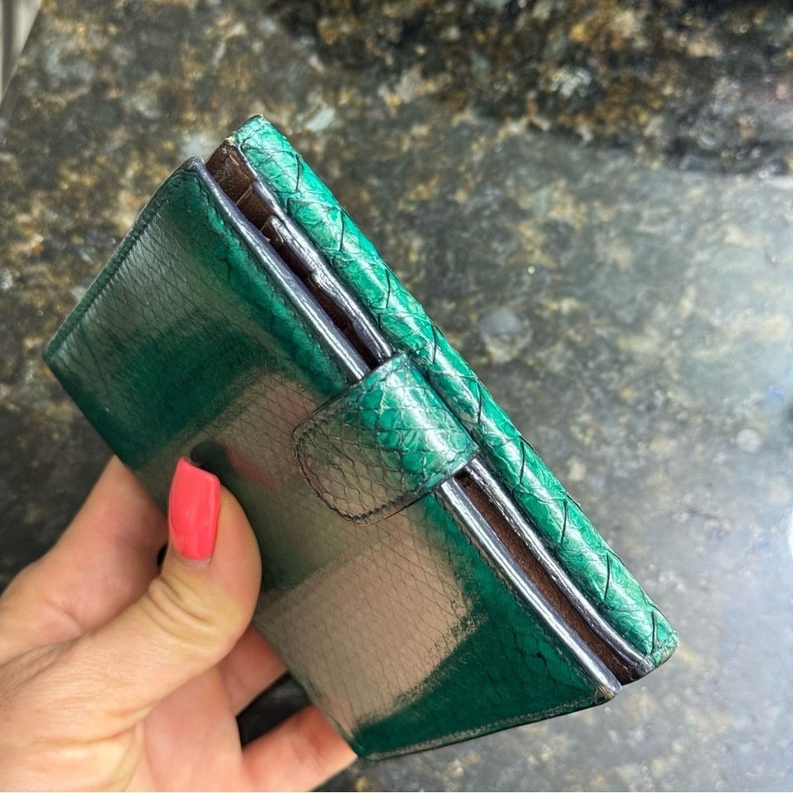 Bottega Veneta BOTTEGA VENETA Wallet, Green, Square Size ONE SIZE - 12 Thumbnail