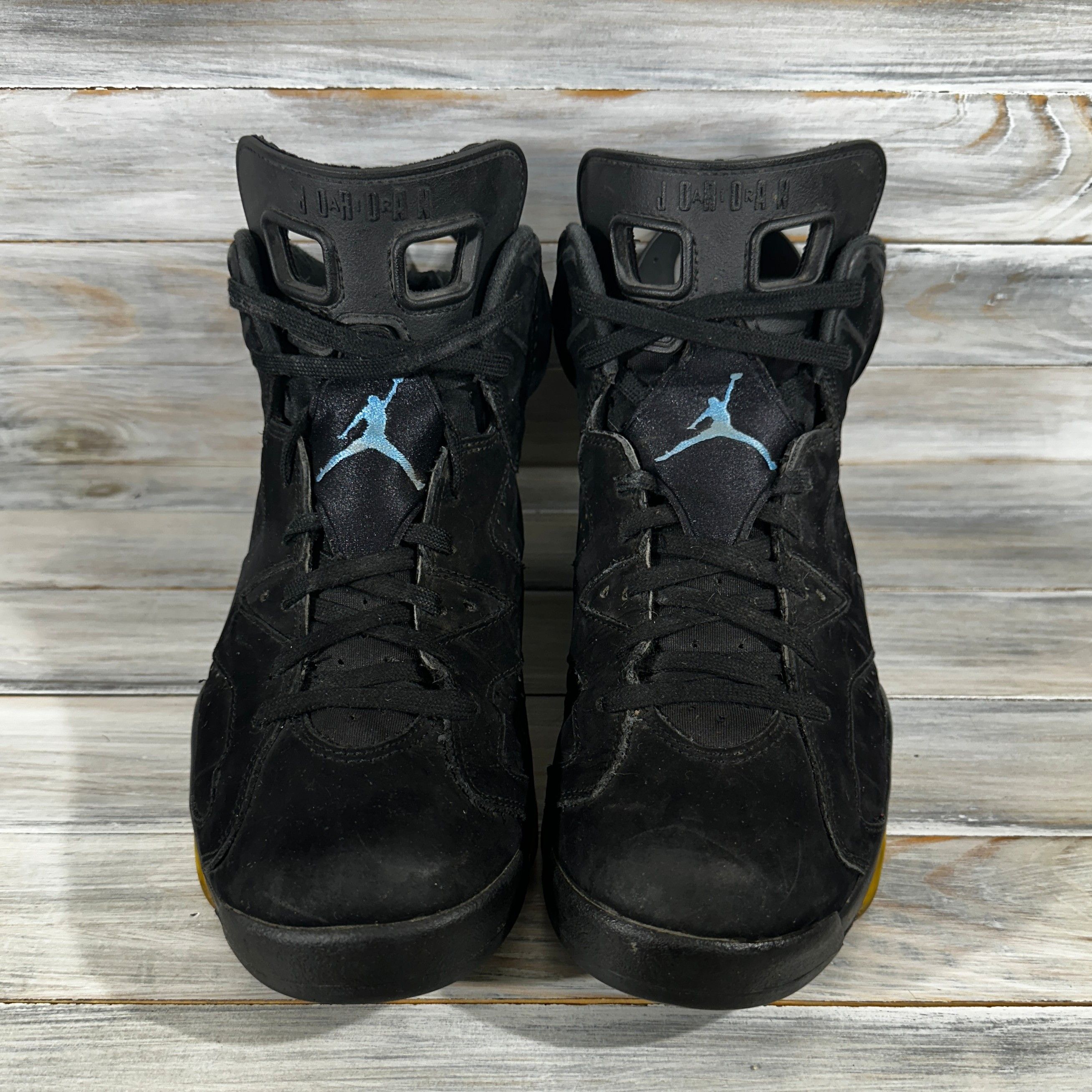 Jordan Brand Jordan Air 6 Retro UNC Basketball Sneakers Black Sport Shoes Size US 9.5 / EU 42-43 - 3 Thumbnail
