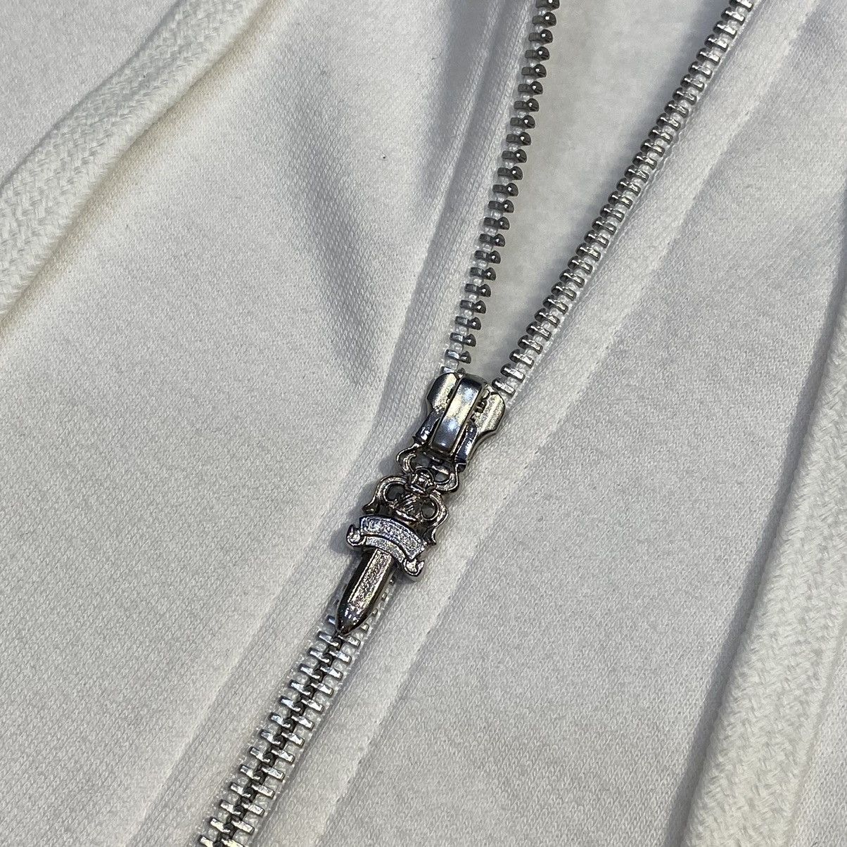 Chrome Hearts Chrome Hearts Scroll Floral Cross Sleeve Zip Up Hoodie Size US L / EU 52-54 / 3 - 4 Thumbnail