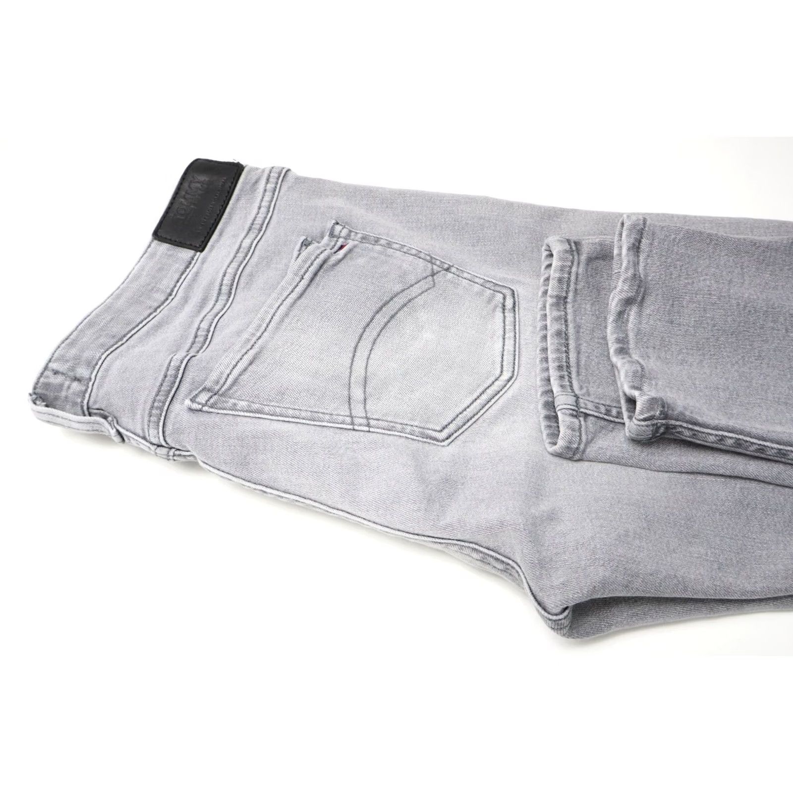Tommy Hilfiger TOMMY HILFIGER Jeans Scarlett Low Rise Skinny Grey Women's W29/L32 Denim Marlet Slim Fit Grey Size 29" - 7 Thumbnail