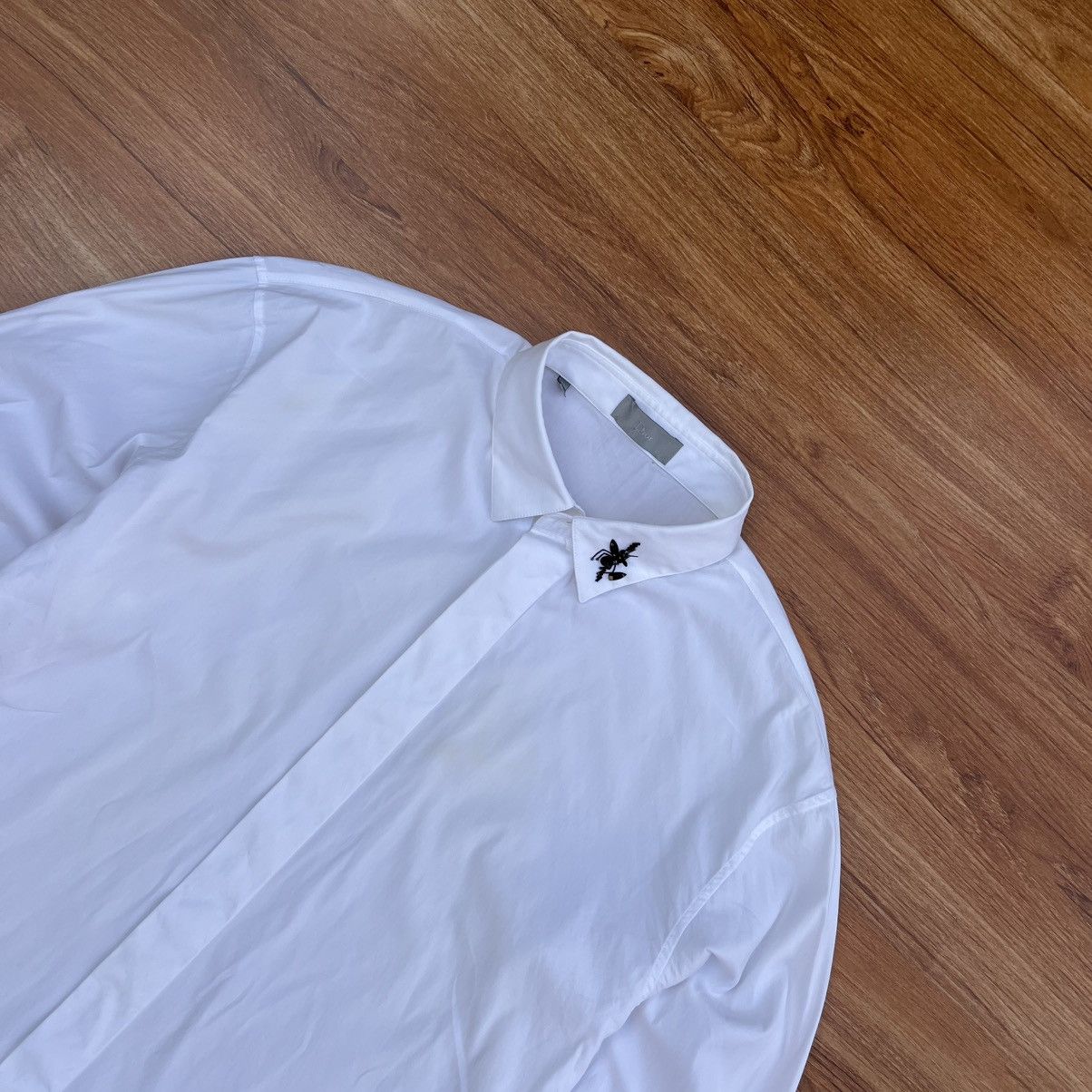 Dior DIOR 14AW BEE Bijou Embellished Long Sleeve Shirt. Size US XXS / EU 40 - 2 Thumbnail