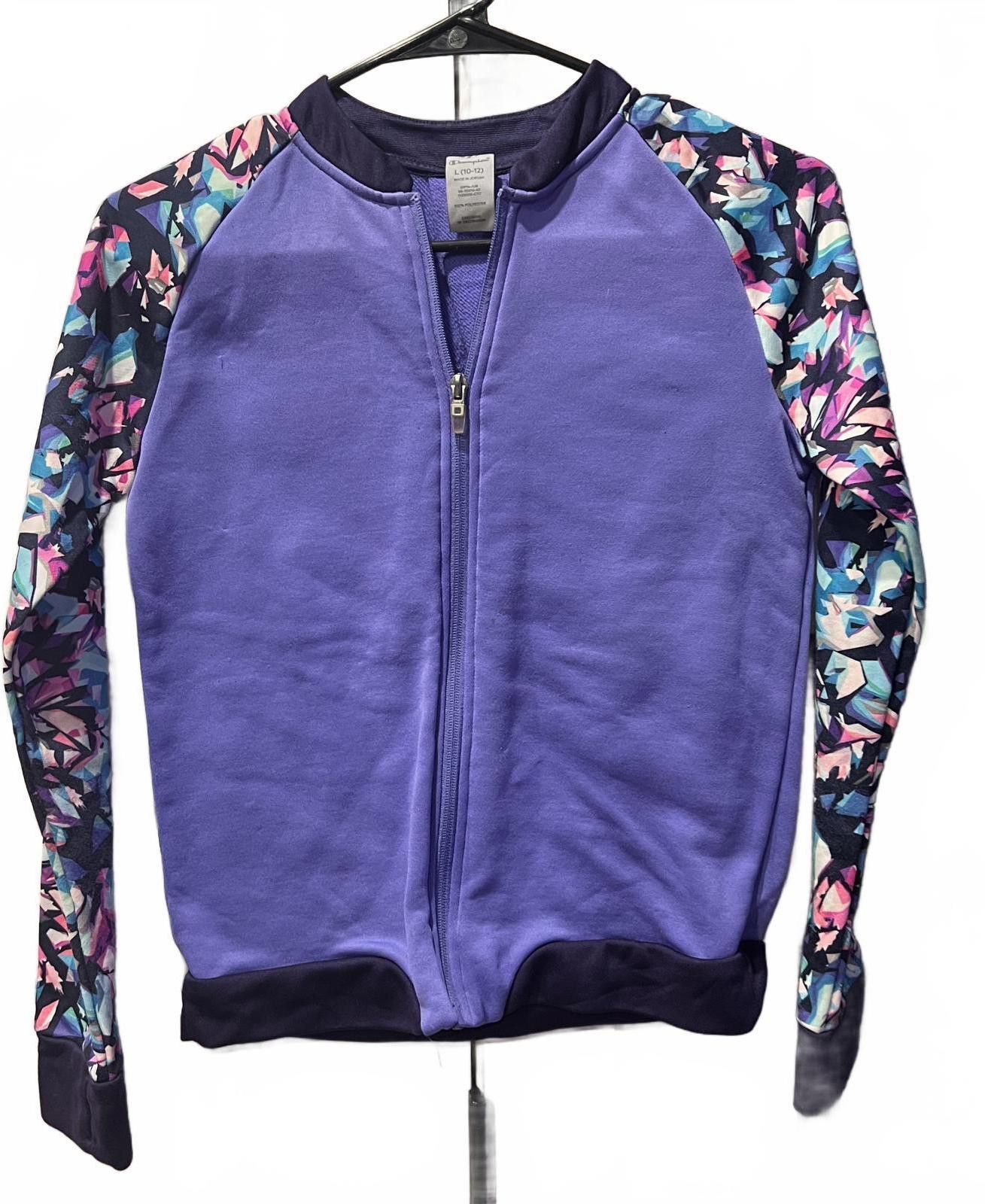 Champion Champion Unisex Kids' Zip-Up Sweatshirt Hoodie, Size Large ( Size US L / EU 52-54 / 3 - 1 Thumbnail