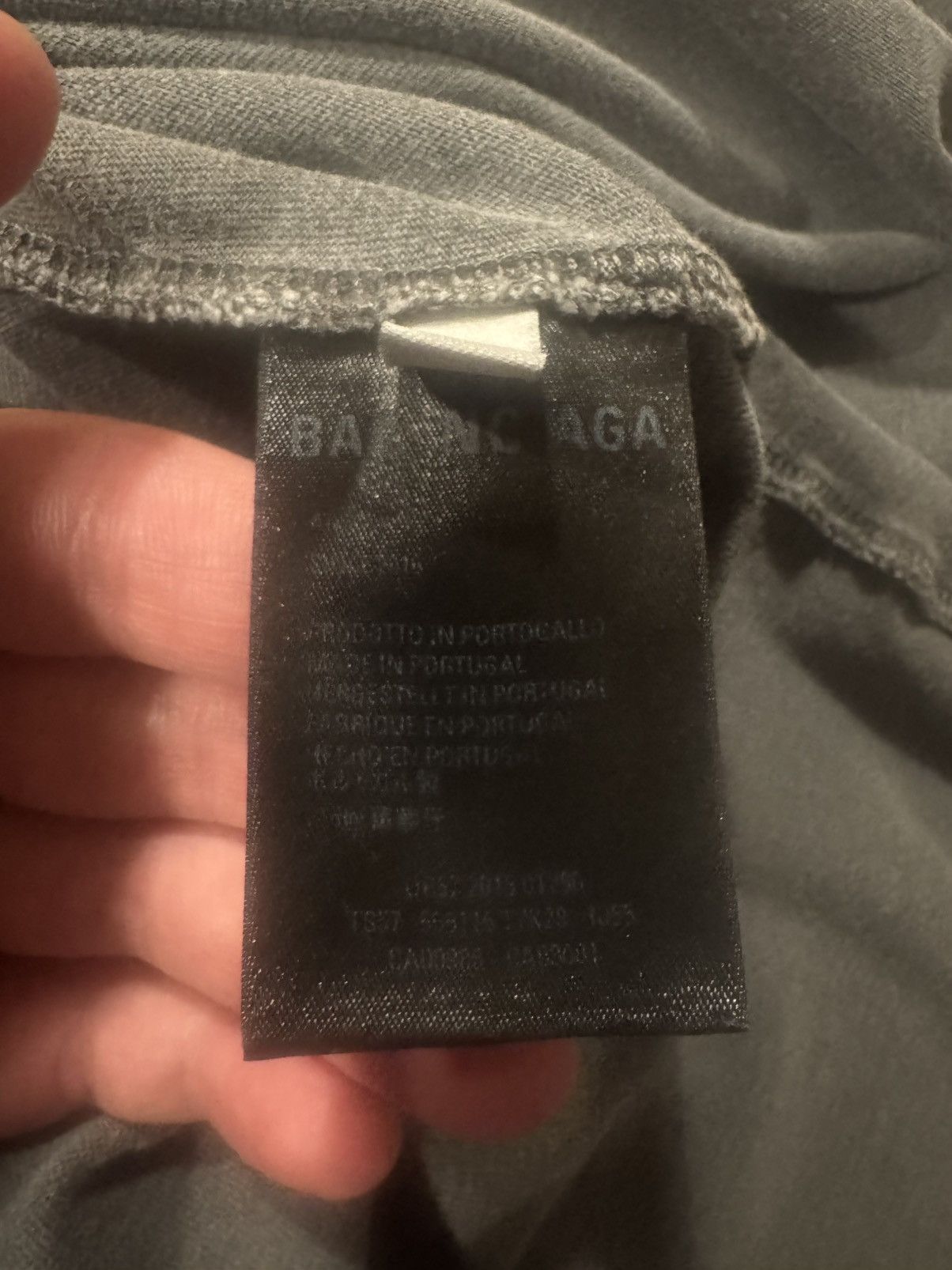 Balenciaga Raglan Tee w/ Balenciaga logo Size US M / EU 48-50 / 2 - 11 Thumbnail