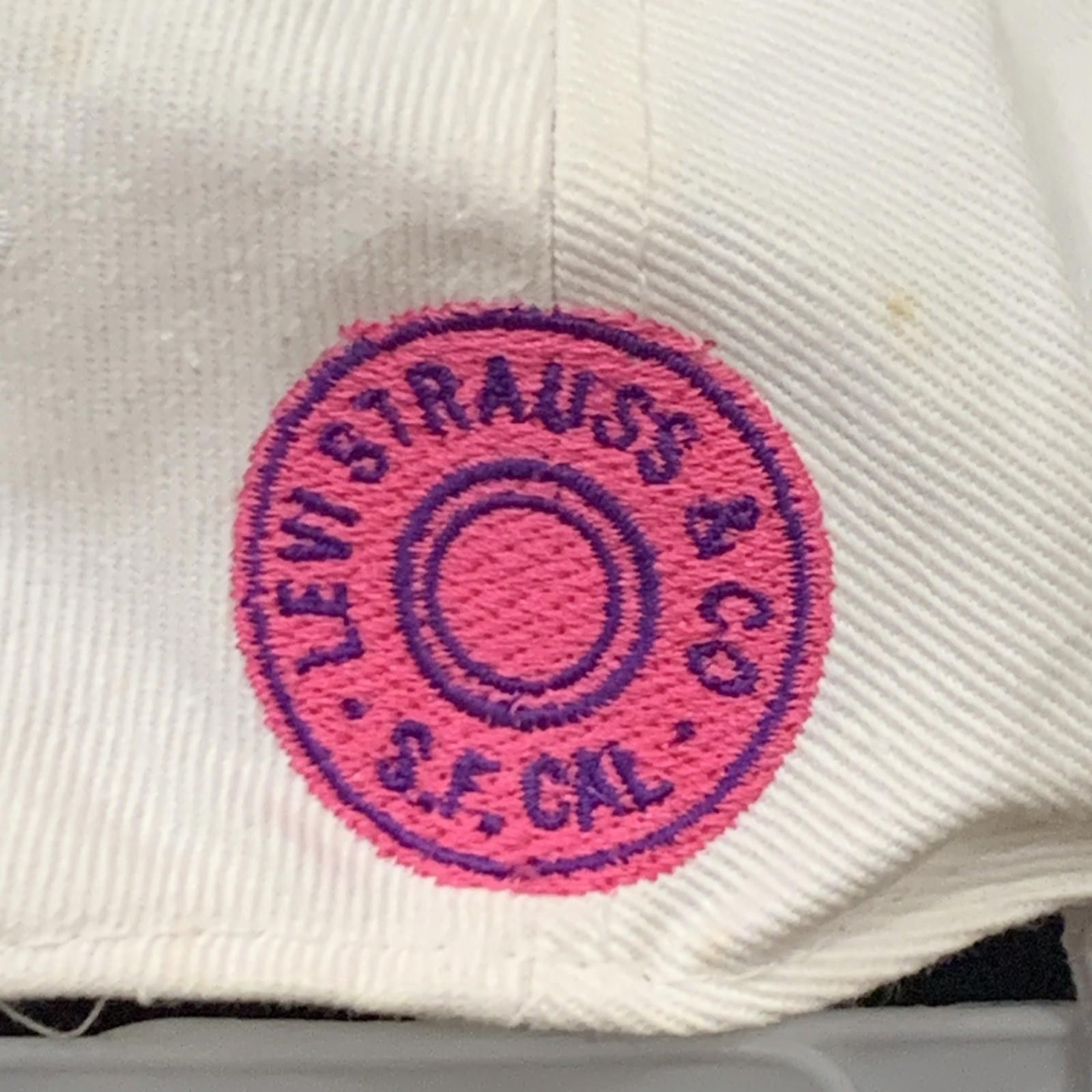 Levi's Levi’s Strauss 90s Y2K Cap Double Sided Logo Pink Embroidery Size ONE SIZE - 6 Thumbnail