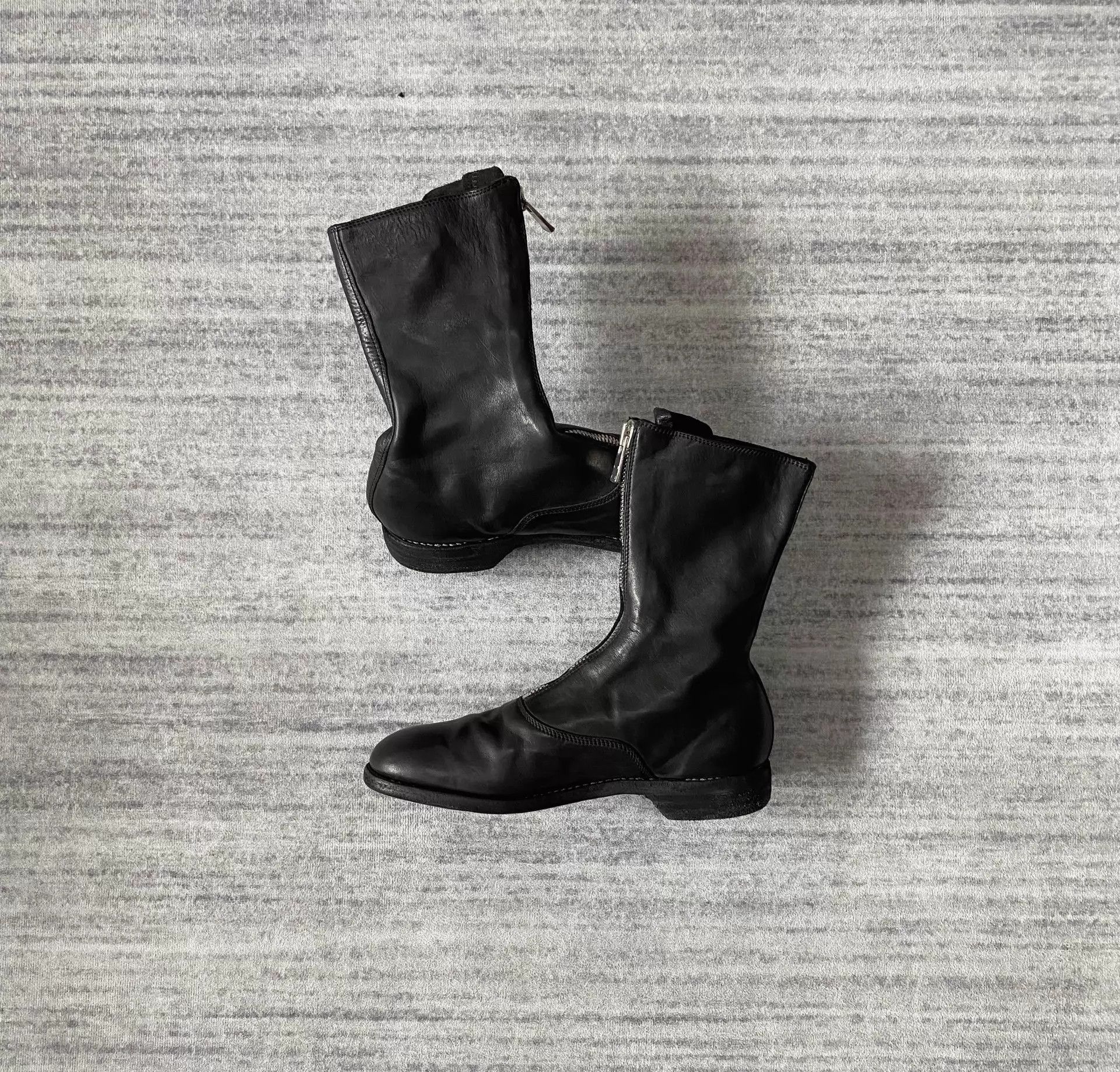 Guidi Guidi 310 Horse Leather Dark Ankle Boots 36 (New) Size US 5.5 / IT 35.5 - 4 Thumbnail