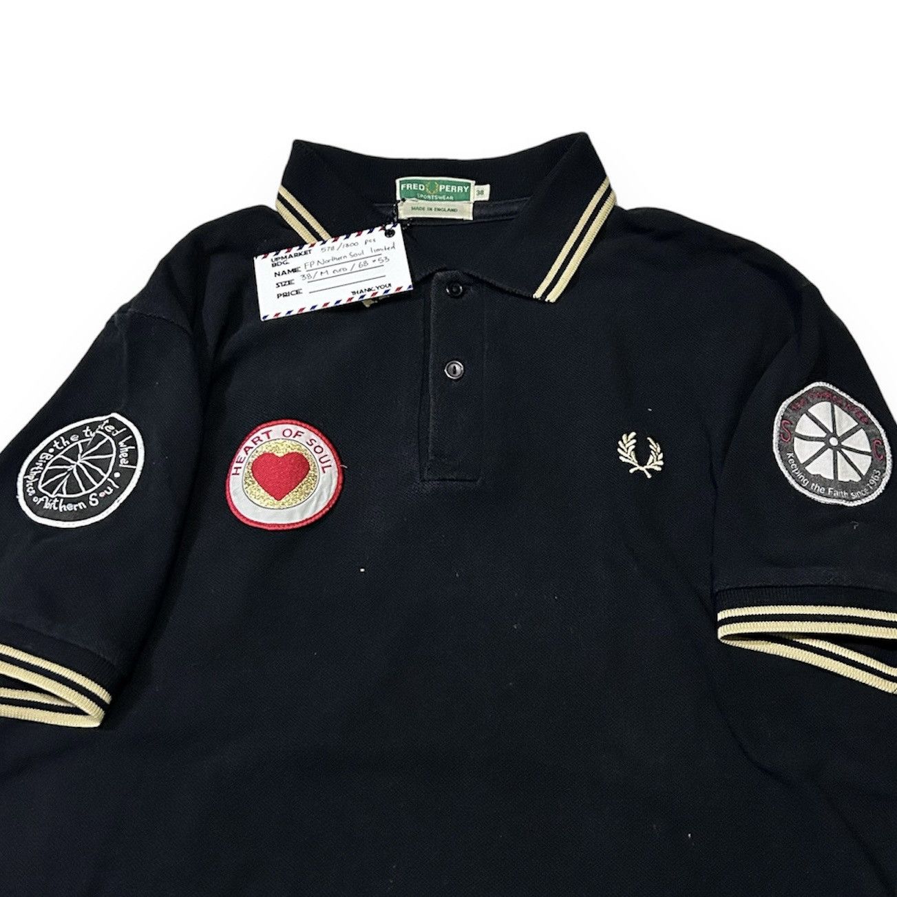Fred Perry FRED PERRY Twisted Wheel Limited Copies Made in England Size US M / EU 48-50 / 2 - 2 Thumbnail