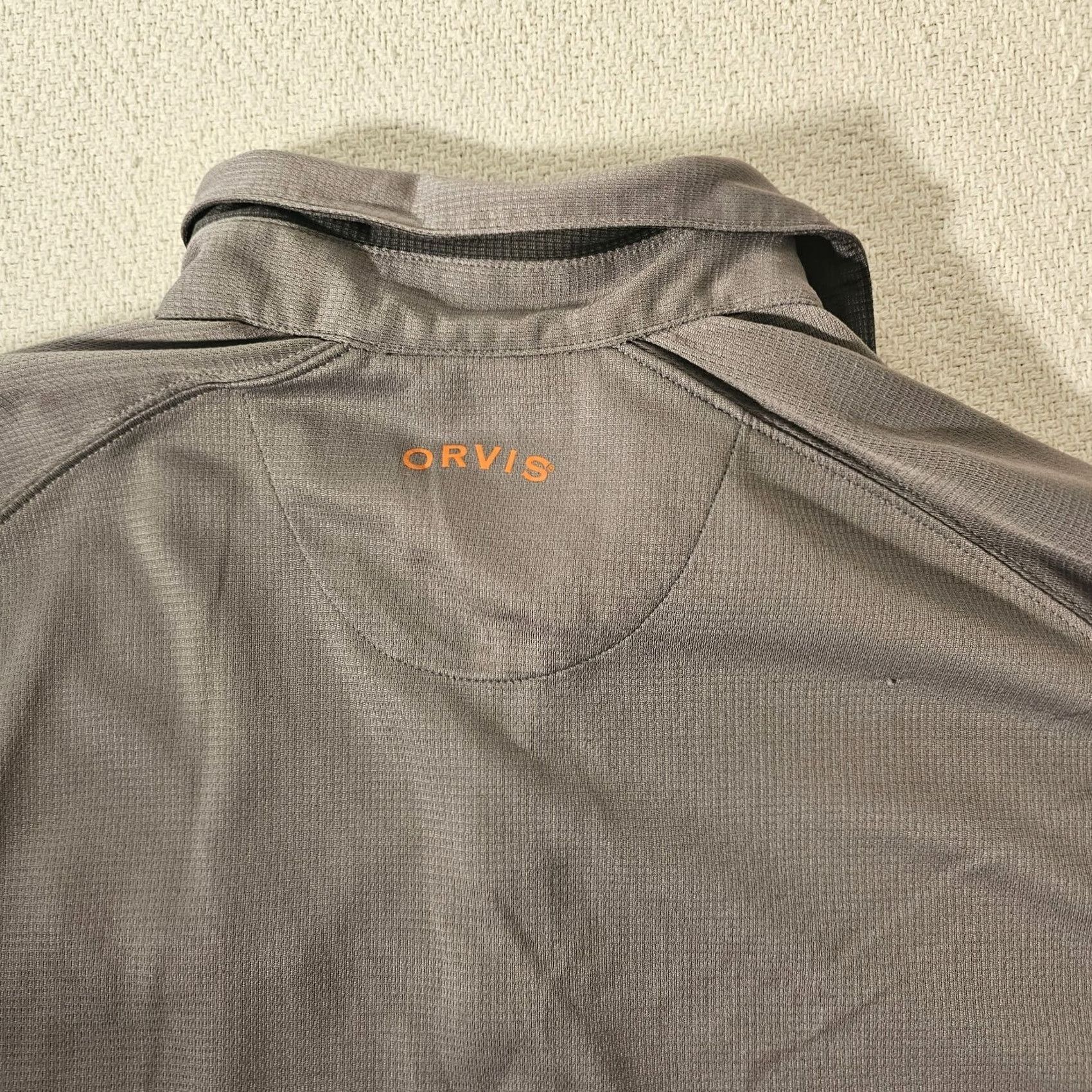 Orvis Orvis Polo Shirt Mens XL Gray Short Sleeve Lightweight Country Adventure Size US XL / EU 56 / 4 - 7 Thumbnail