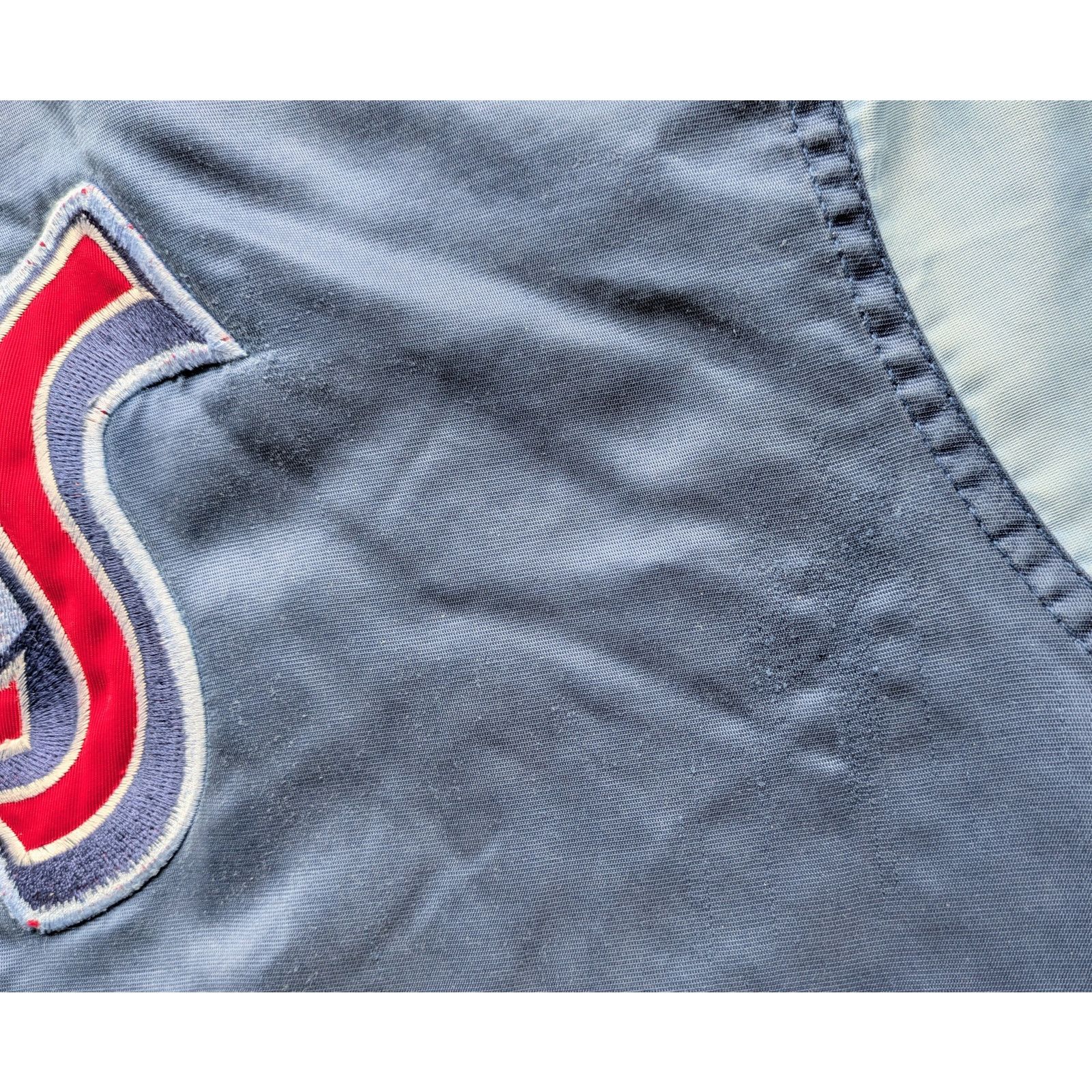 MLB × Starter Anaheim Angels 90s satin DISNEY Wing jacket L navy MLB vtg Size US L / EU 52-54 / 3 - 7 Thumbnail