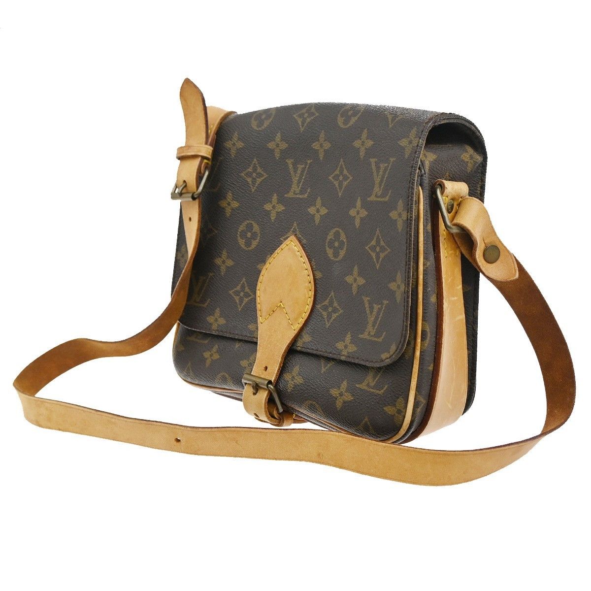 Louis Vuitton Louis Vuitton Cartouchiere Handbag Monogram Canvas Size ONE SIZE - 1 Thumbnail