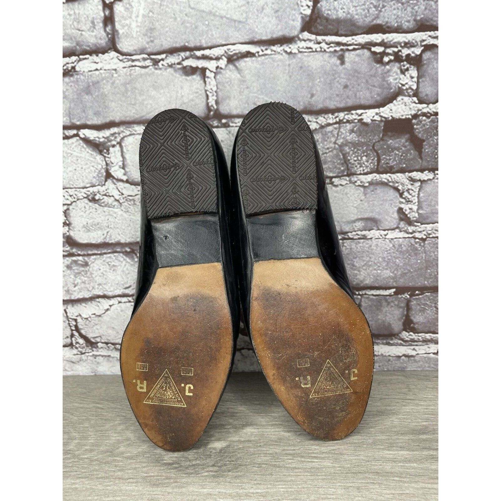 Other Maraolo Black Patent Leather Slip On Loafers Shoes Women Sz Size US 8 / IT 38 - 15 Thumbnail