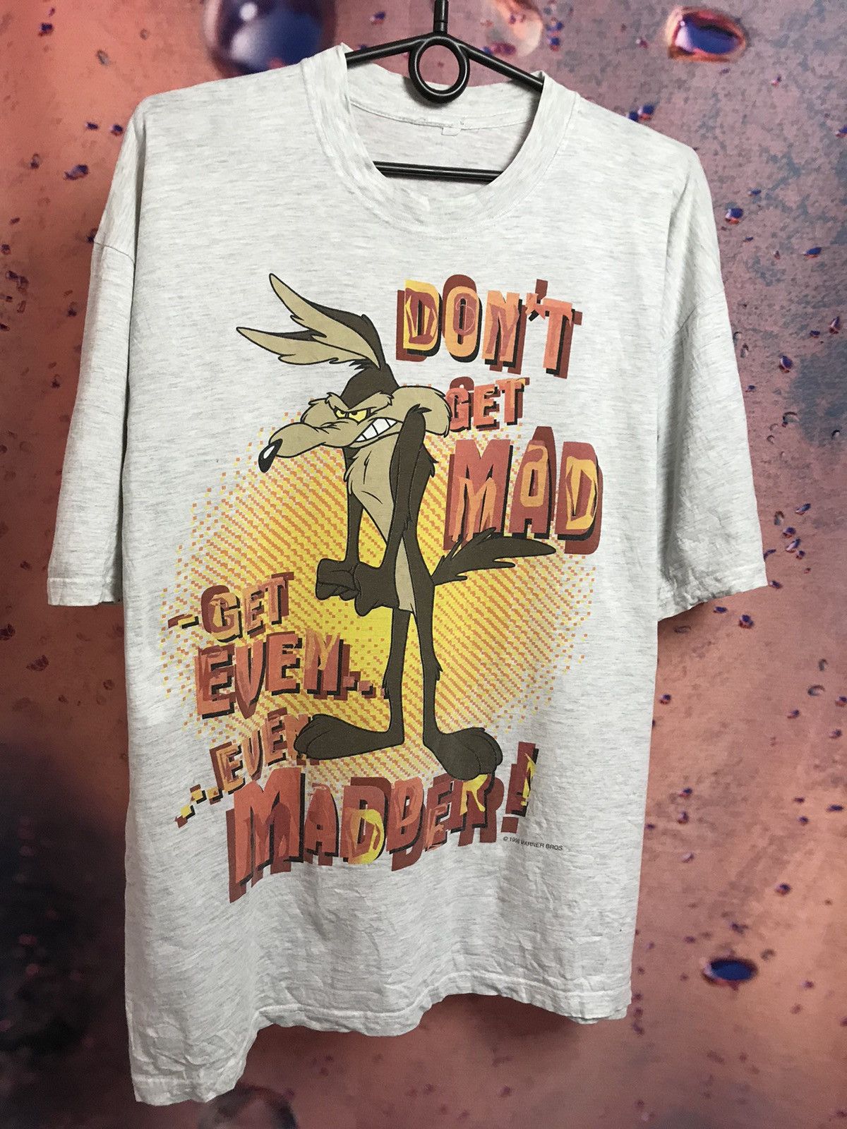 Vintage Vintage 1998 Looney Tunes Warner.Bros streetwear movie tee Size US L / EU 52-54 / 3 - 2 Thumbnail