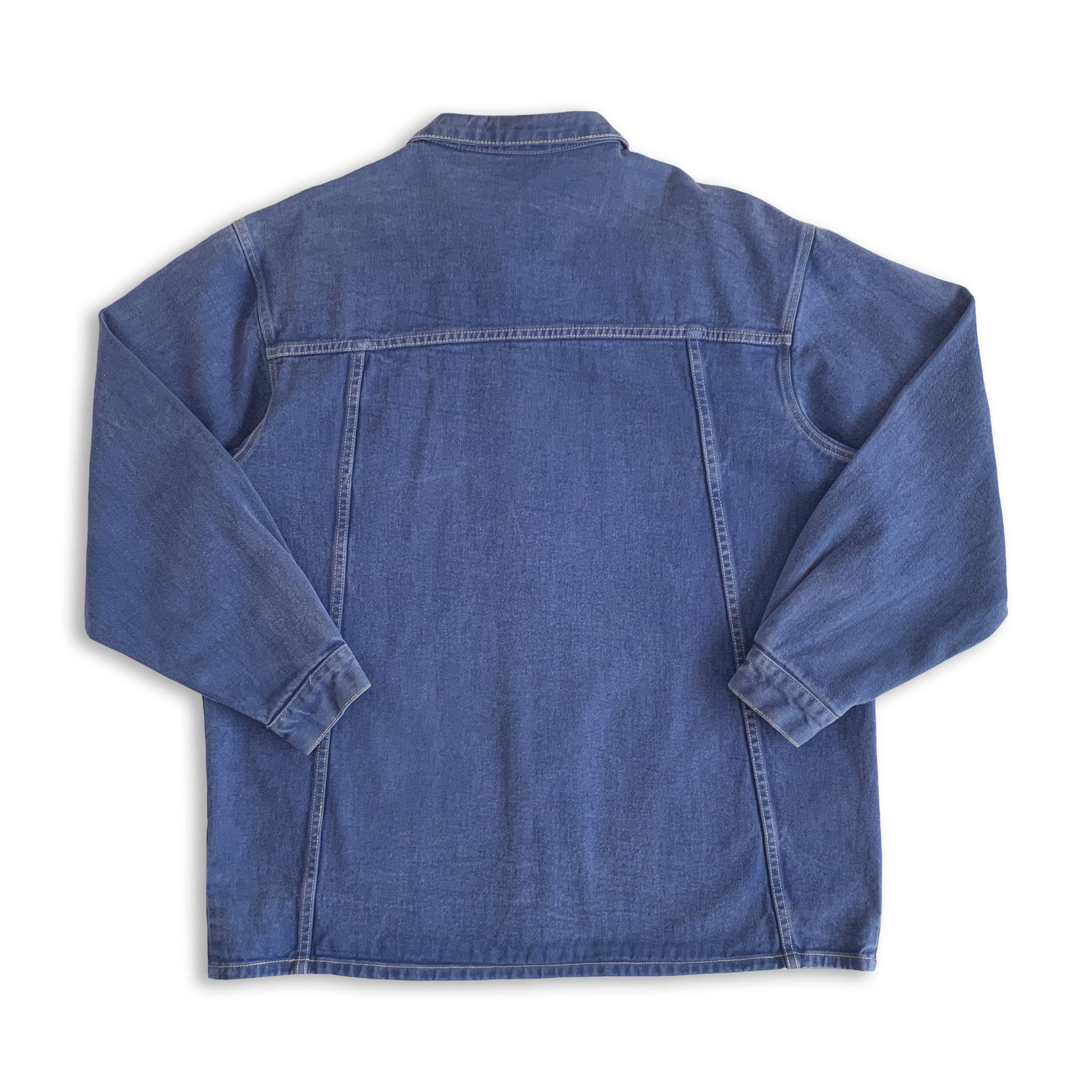 Karl Kani Vintage 90s KARL KANI Denim Jacket Shirt 2pac Tupac Hip Hop Size US XL / EU 56 / 4 - 3 Thumbnail