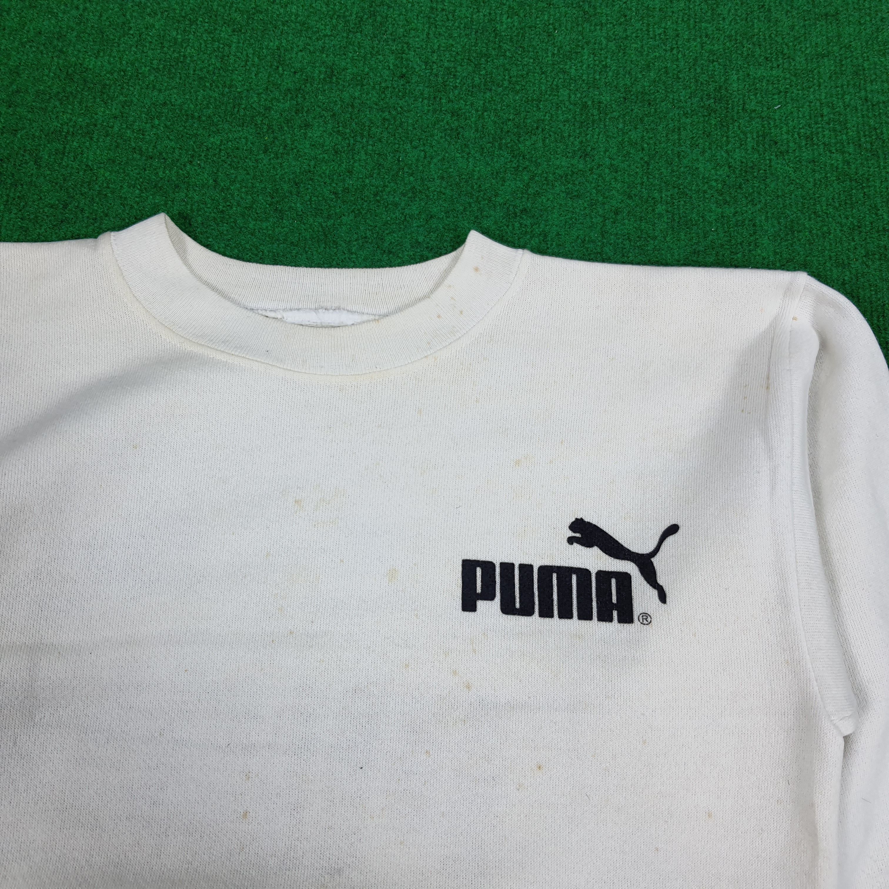 Puma × Vintage Vintage PUMA Big Logo Sweatshirts Size US S / EU 44-46 / 1 - 4 Thumbnail