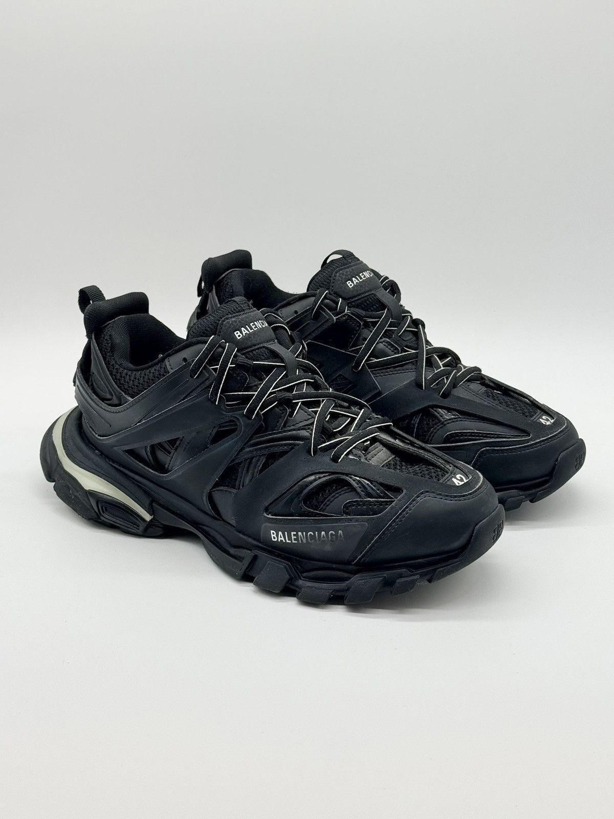 Balenciaga Size 9 - Balenciaga Track LED Sneaker Black Size US 9 / EU 42 - 1 Thumbnail
